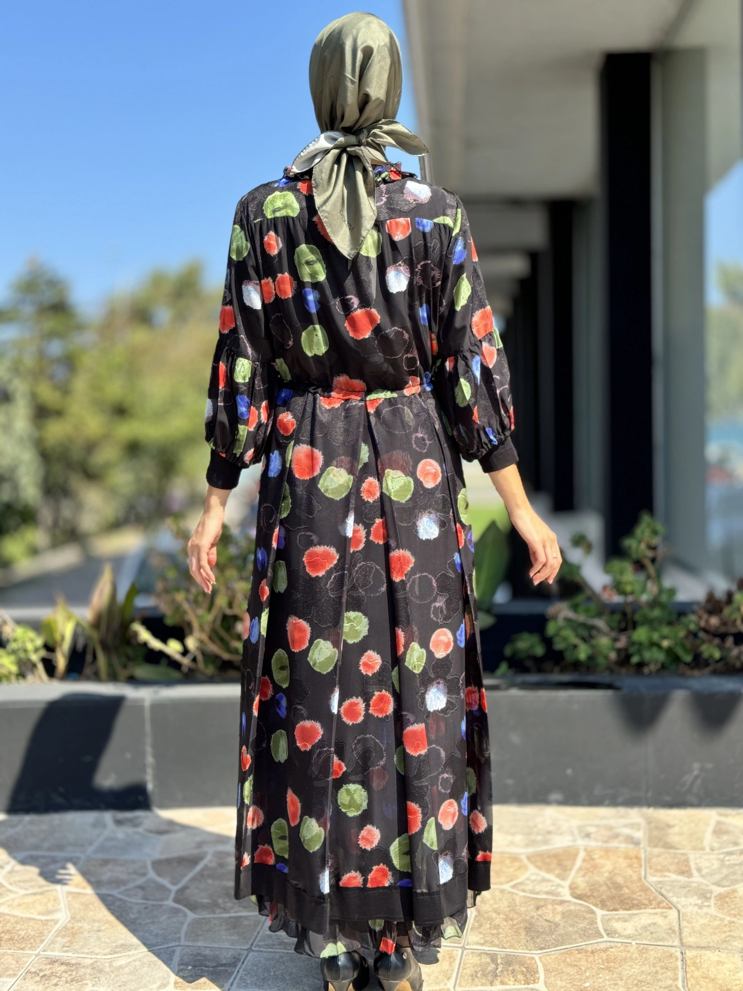 Misswhence İkili Şifon Elbise 36801-B