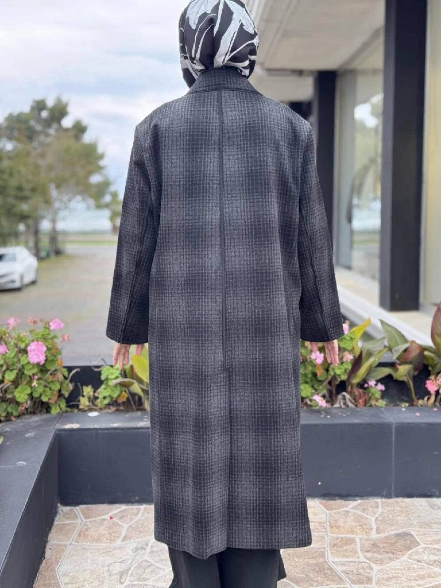 Misswhence Kaşmir Siyah Pardesü 34509