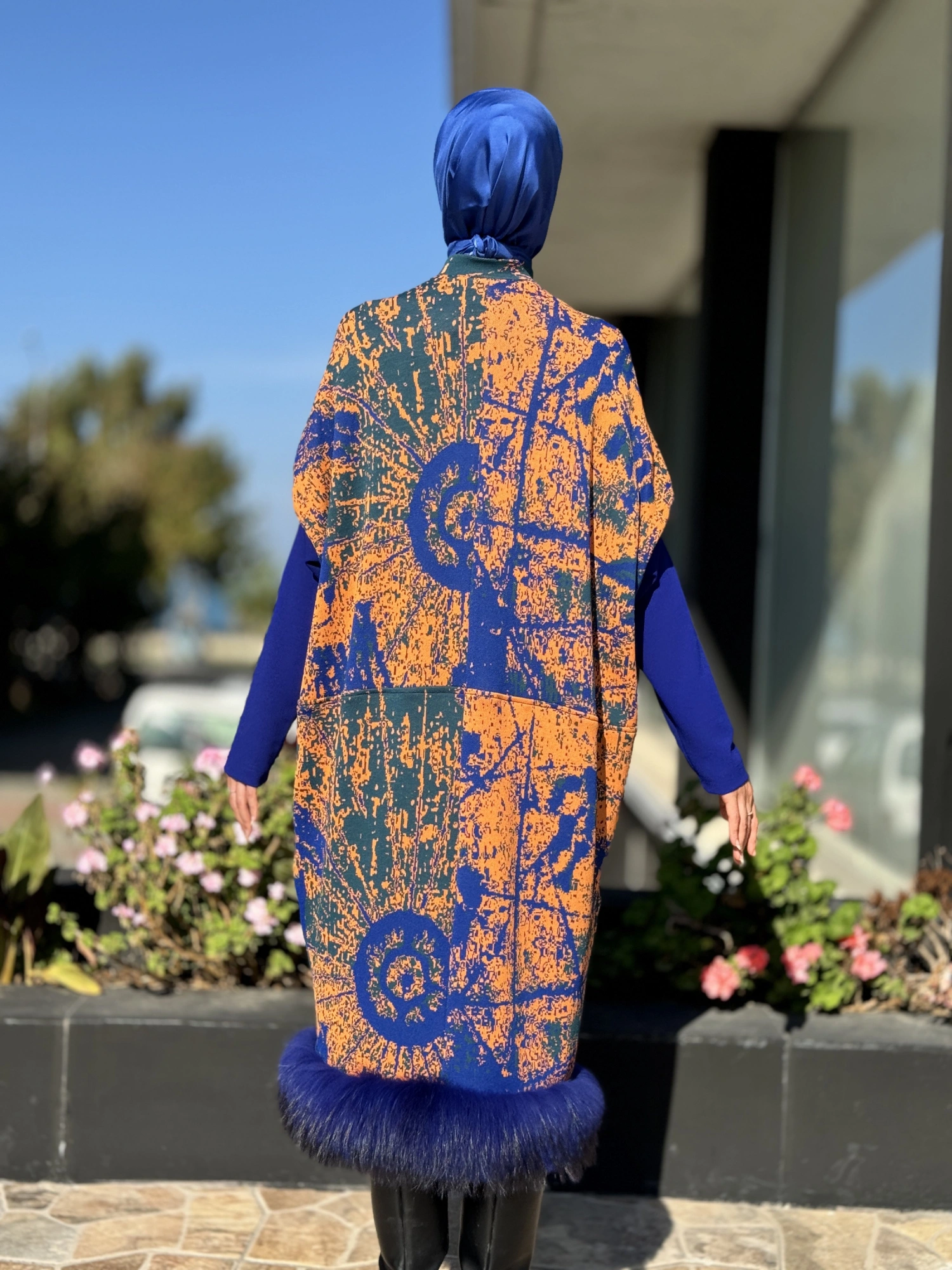 Misswhence Kürklü Triko Kap 36406