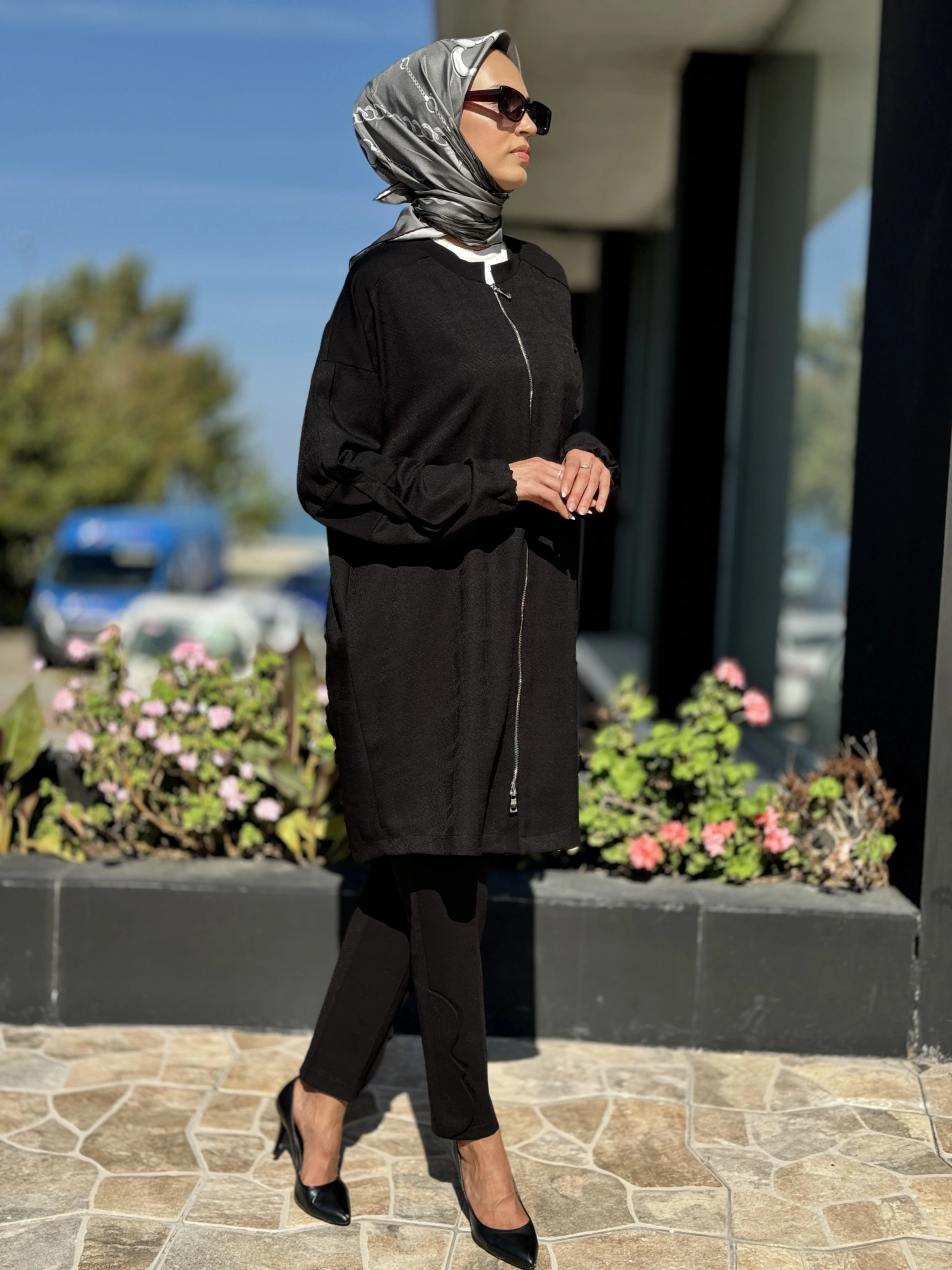 Misswhence Mevsimlik Fermuarlı Gömlek Ceket 36407