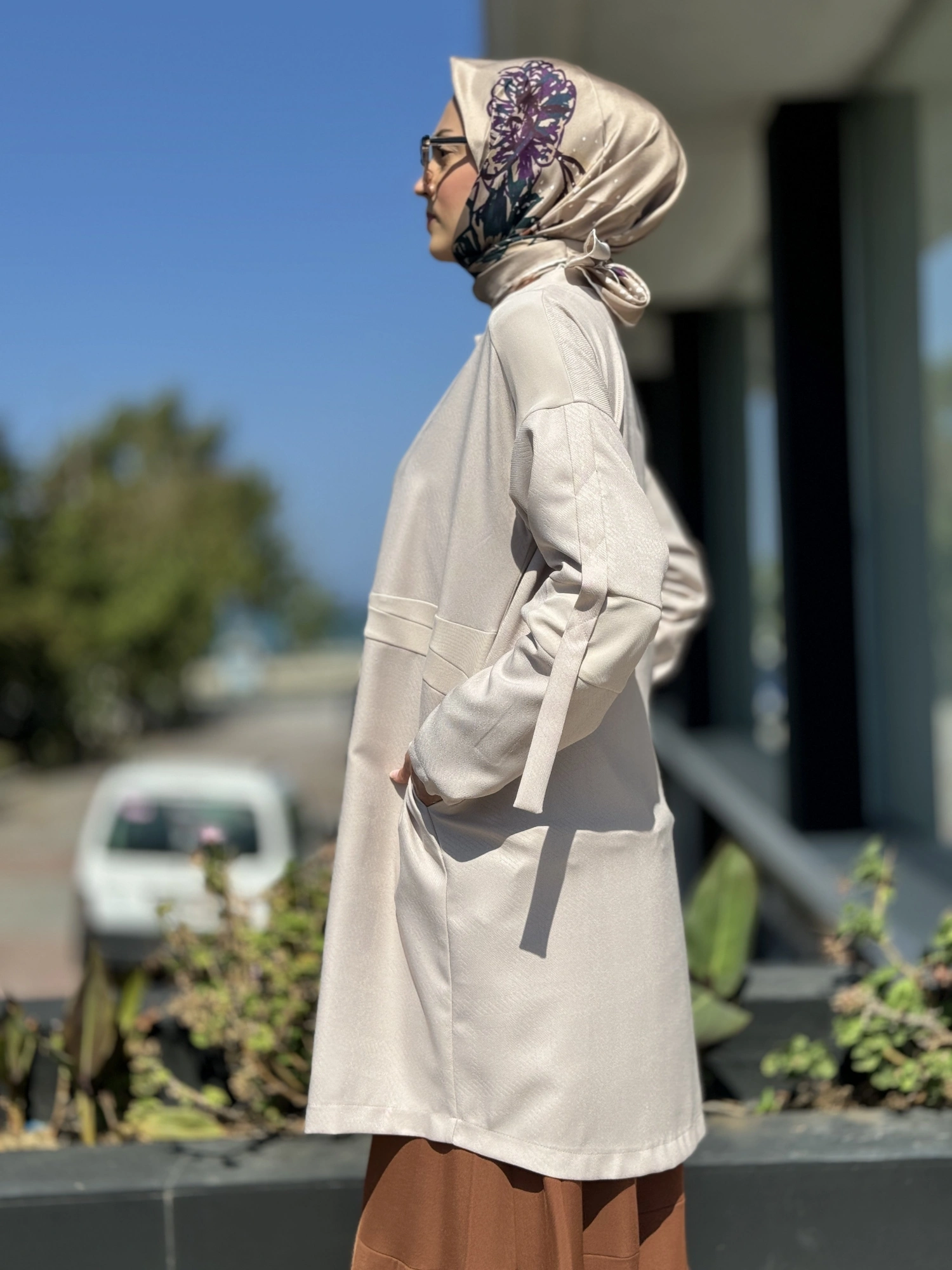 Misswhence Mevsimlik Fermuarlı Gömlek Ceket 36407