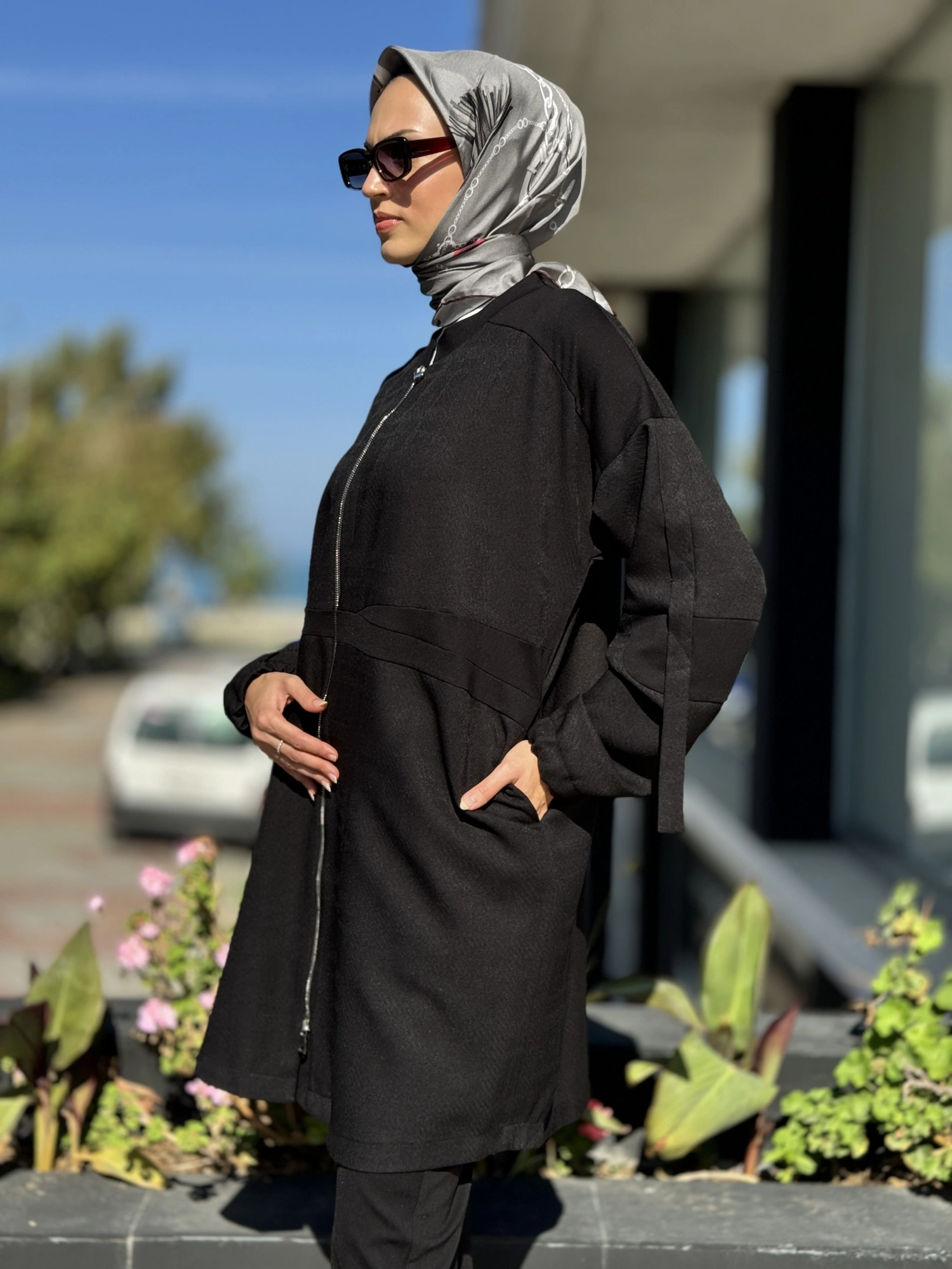 Misswhence Mevsimlik Fermuarlı Gömlek Ceket 36407