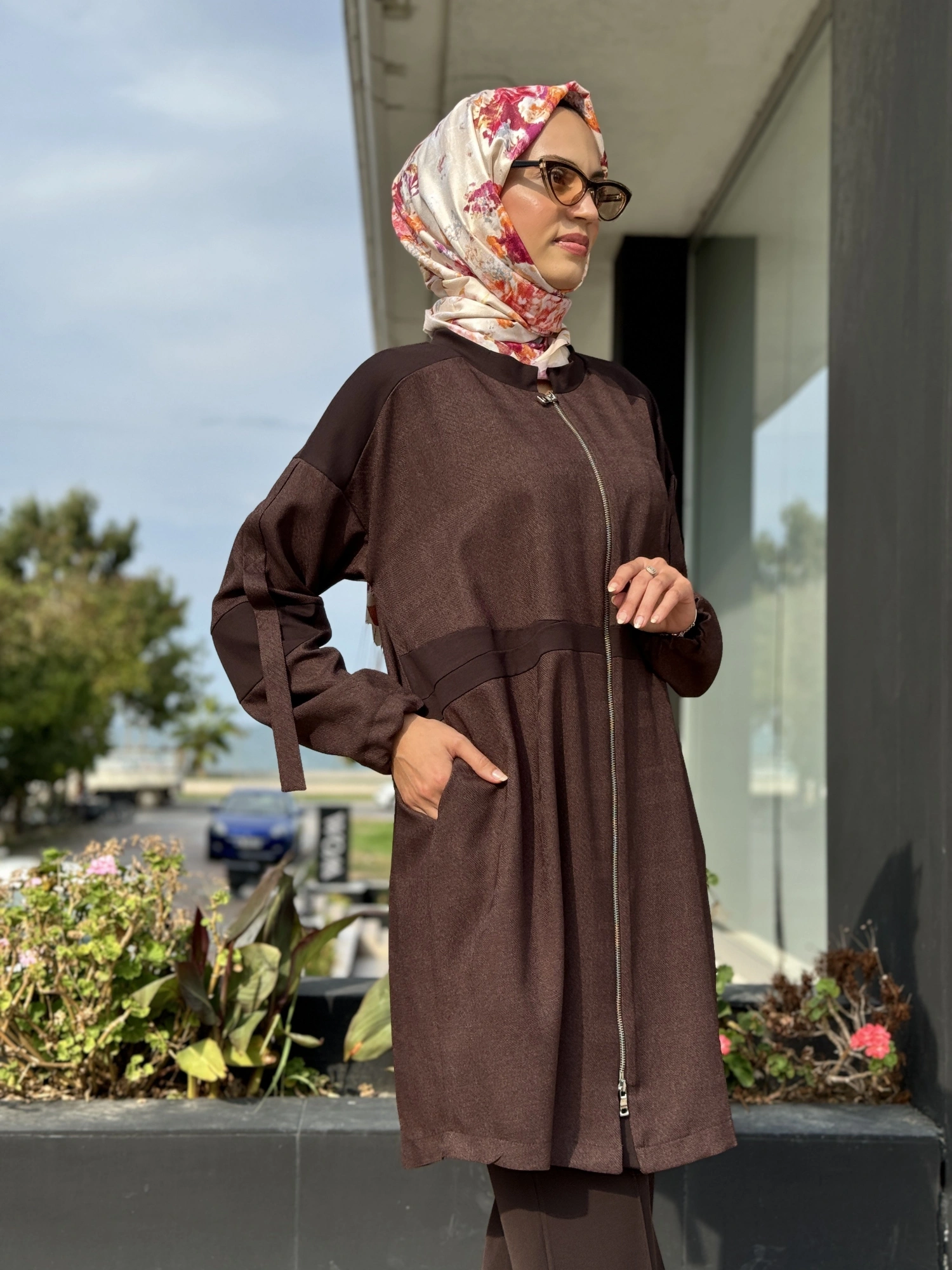 Misswhence Mevsimlik Fermuarlı Gömlek Ceket 36407