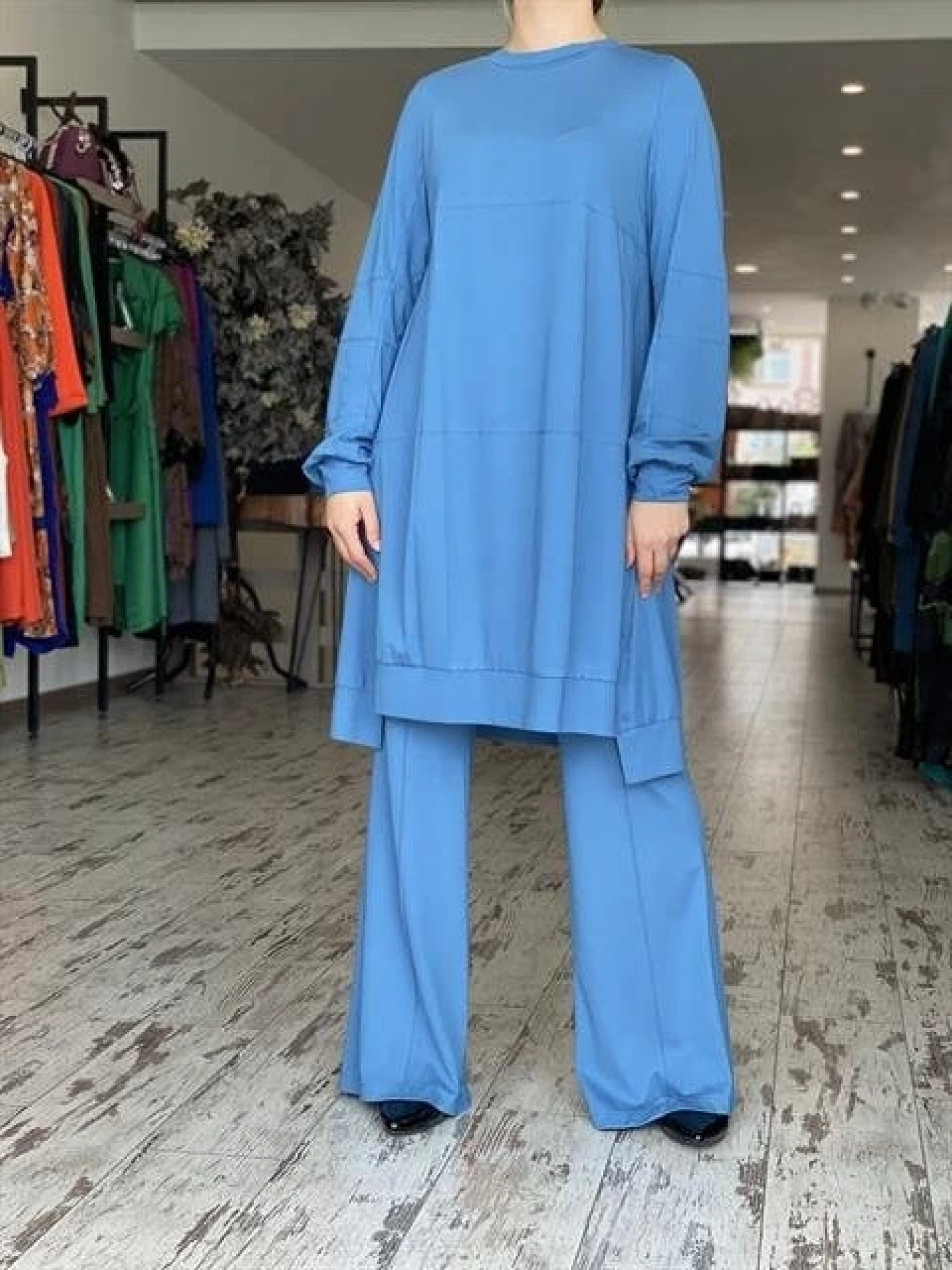 Misswhence Önü Dikişli Bambu Pantolon 33100