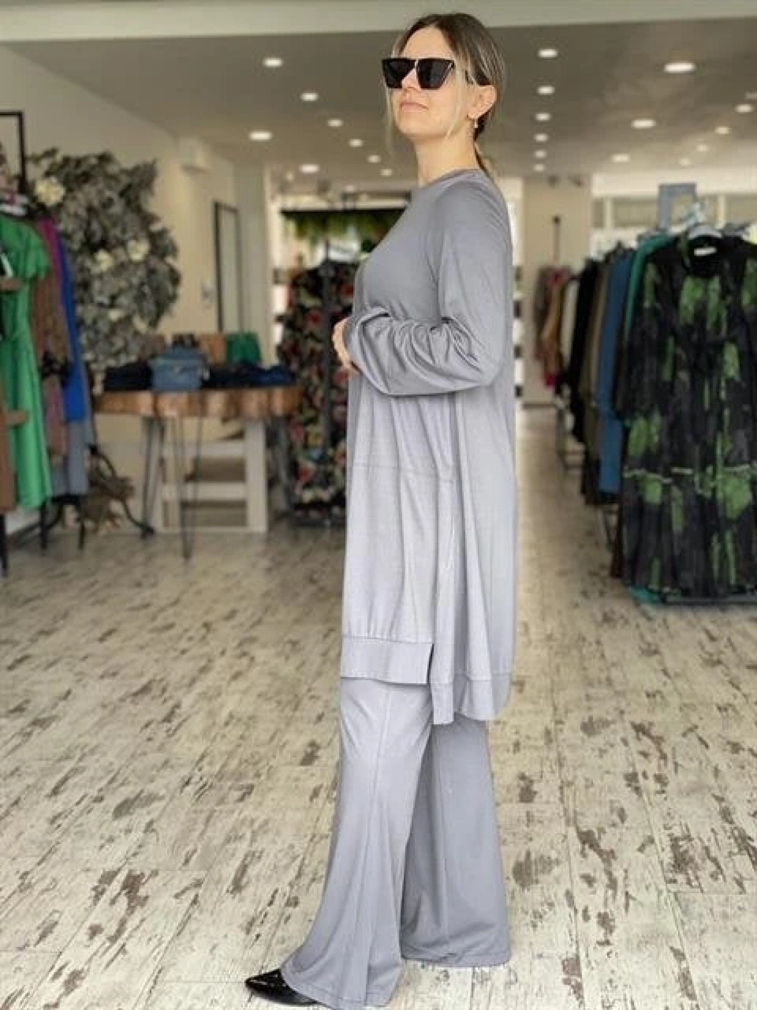 Misswhence Önü Dikişli Bambu Pantolon 33100