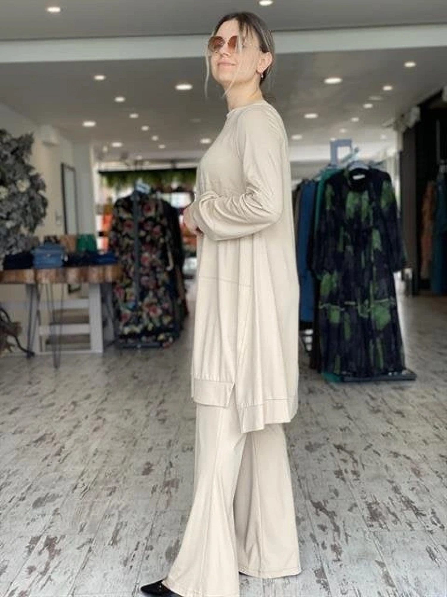 Misswhence Önü Dikişli Bambu Pantolon 33100