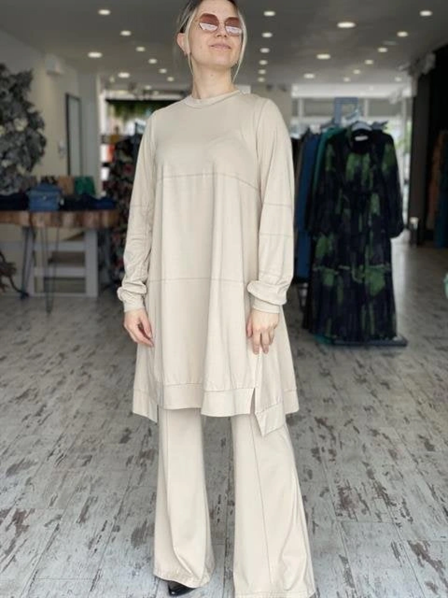 Misswhence Önü Dikişli Bambu Pantolon 33100