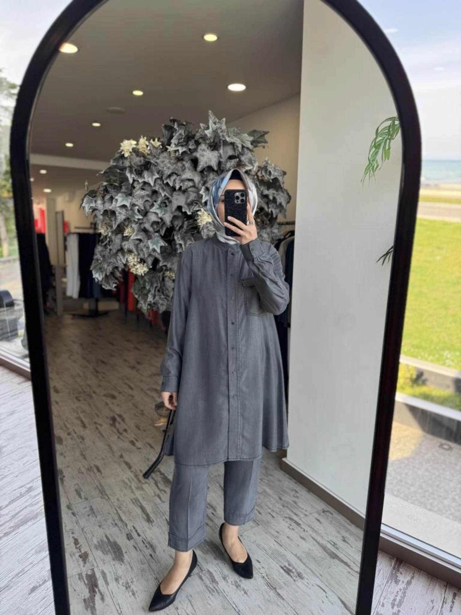 Misswhence Paçası Fermuarlı Tencel Pantolon 37103