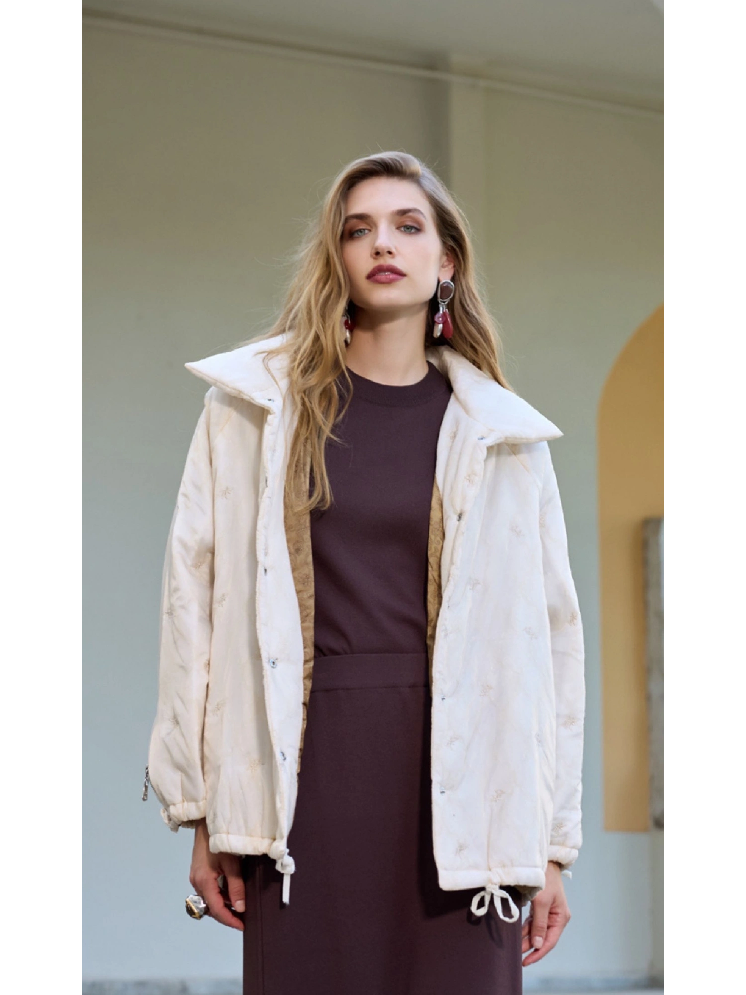 Misswhence Renkli Astarlı Ceket/ Kap 36408