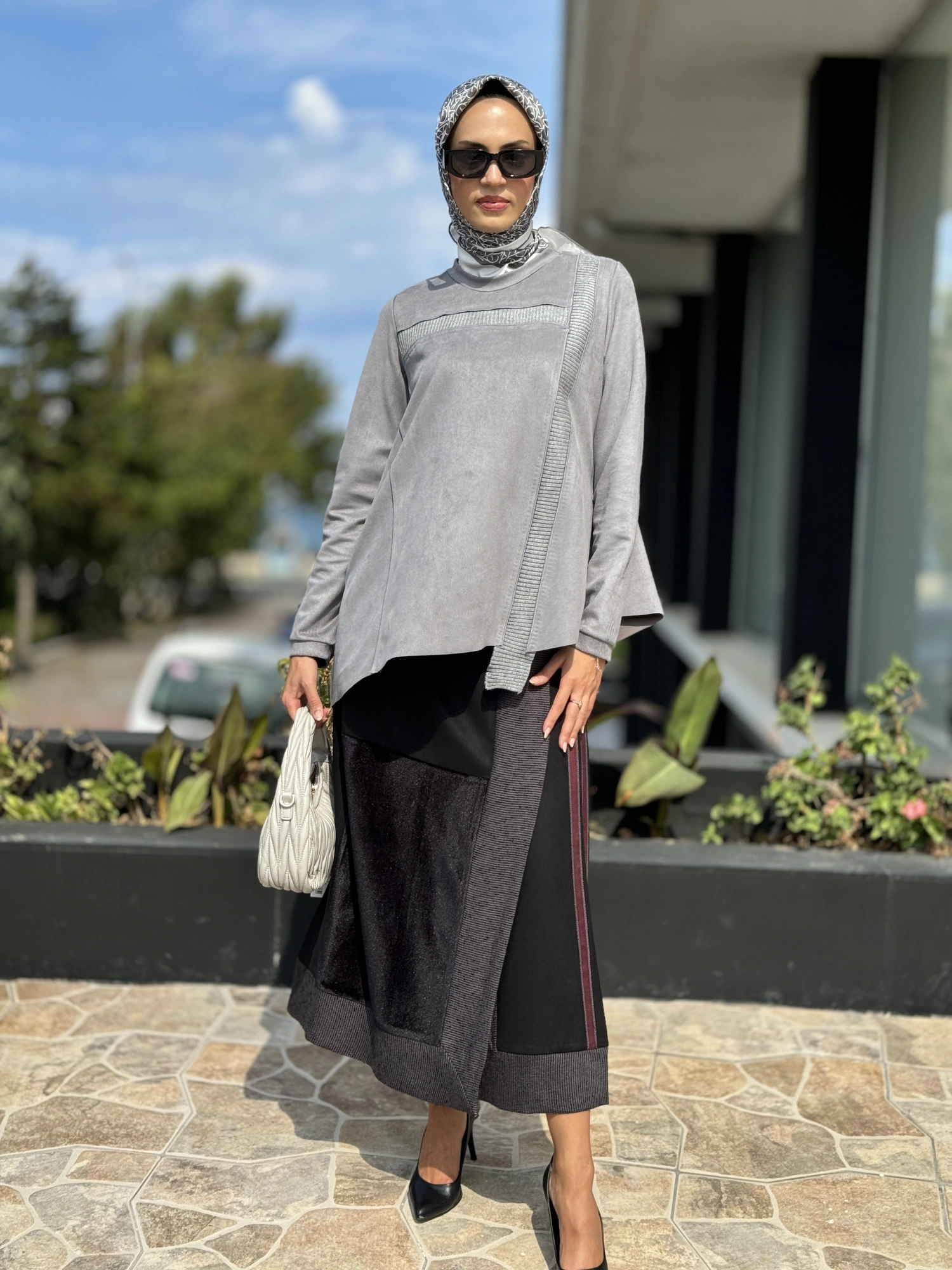 Misswhence Süet Tunik 36022