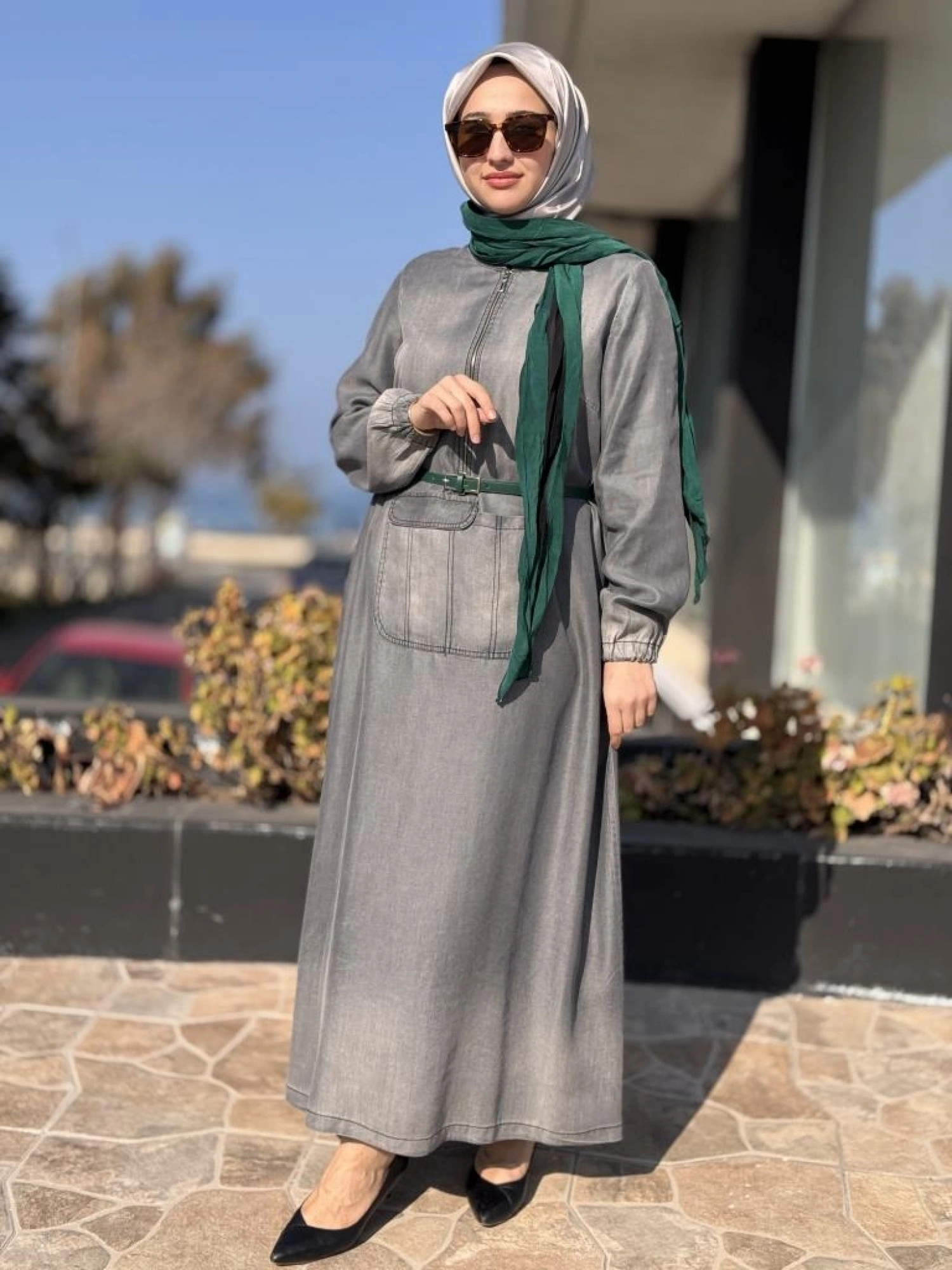 Misswhence Tencel Kot Elbise 37804