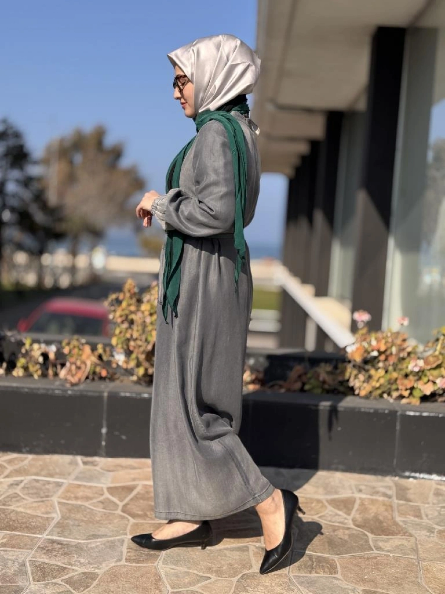 Misswhence Tencel Kot Elbise 37804