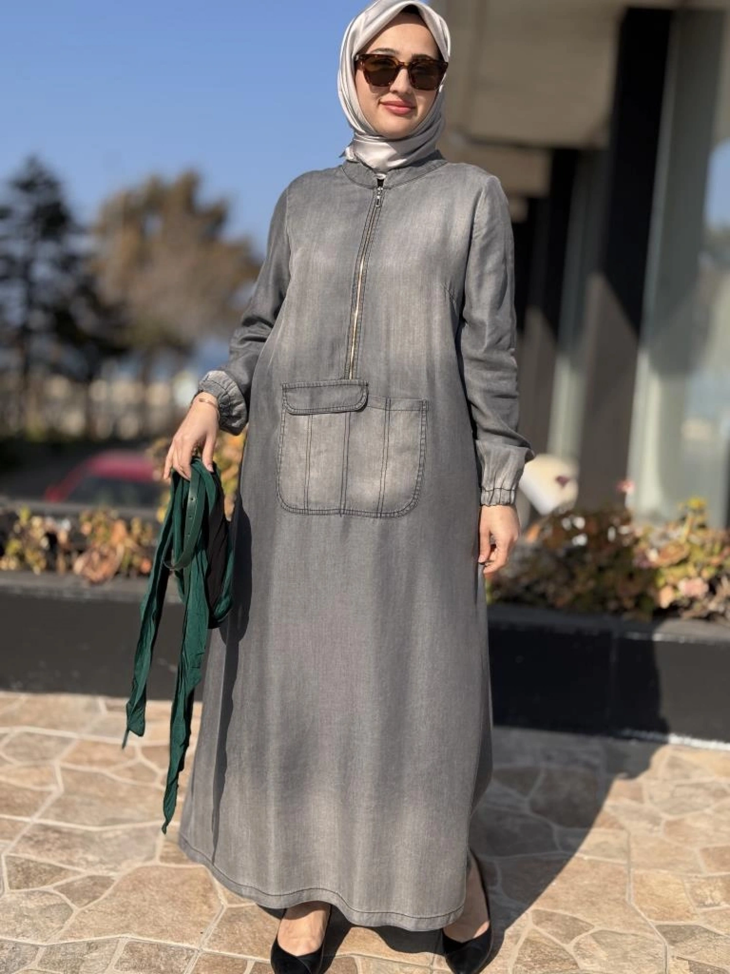 Misswhence Tencel Kot Elbise 37804