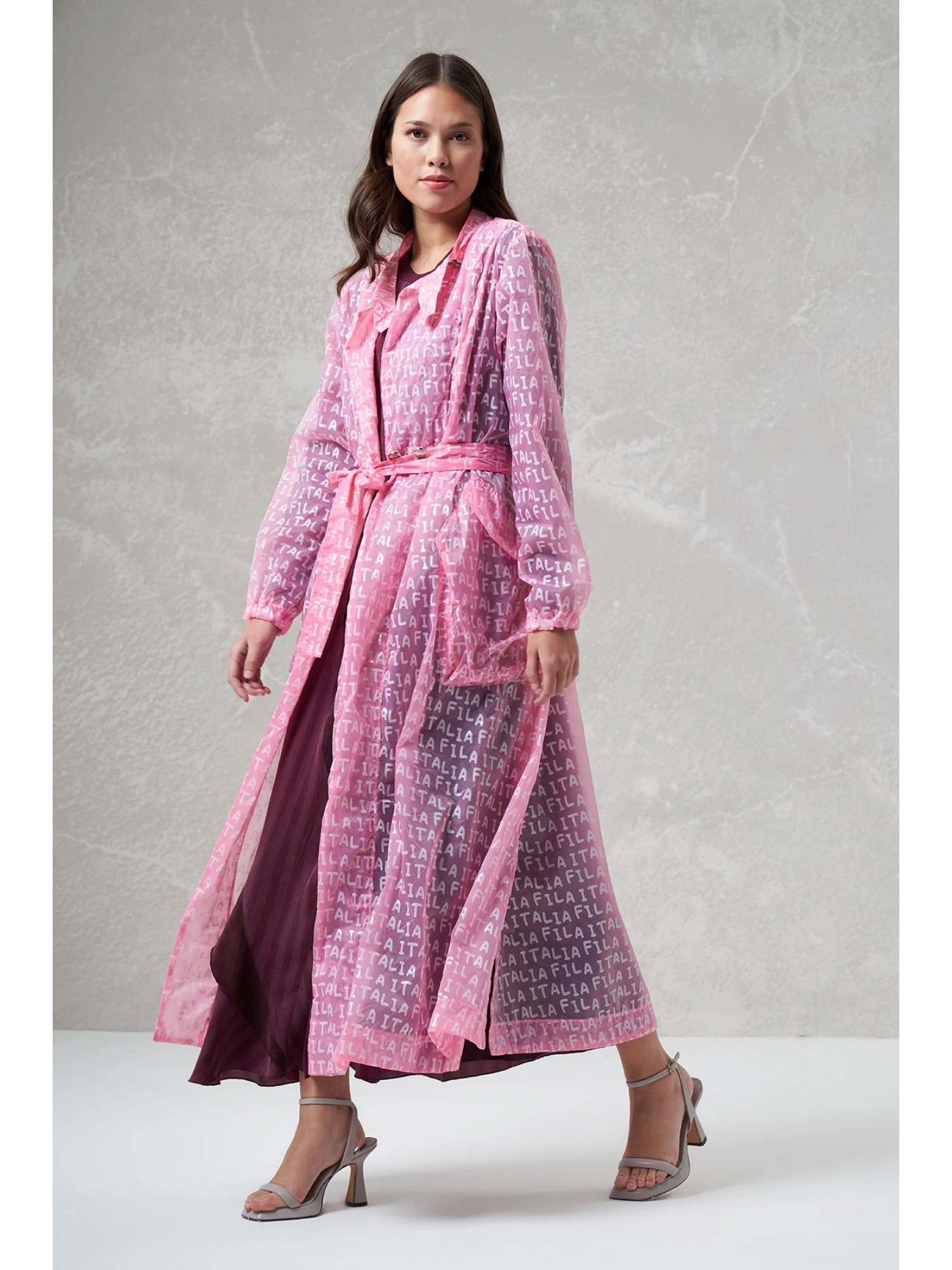 Misswhence Yumuşak Doku Rayon Baskılı Kap 35400