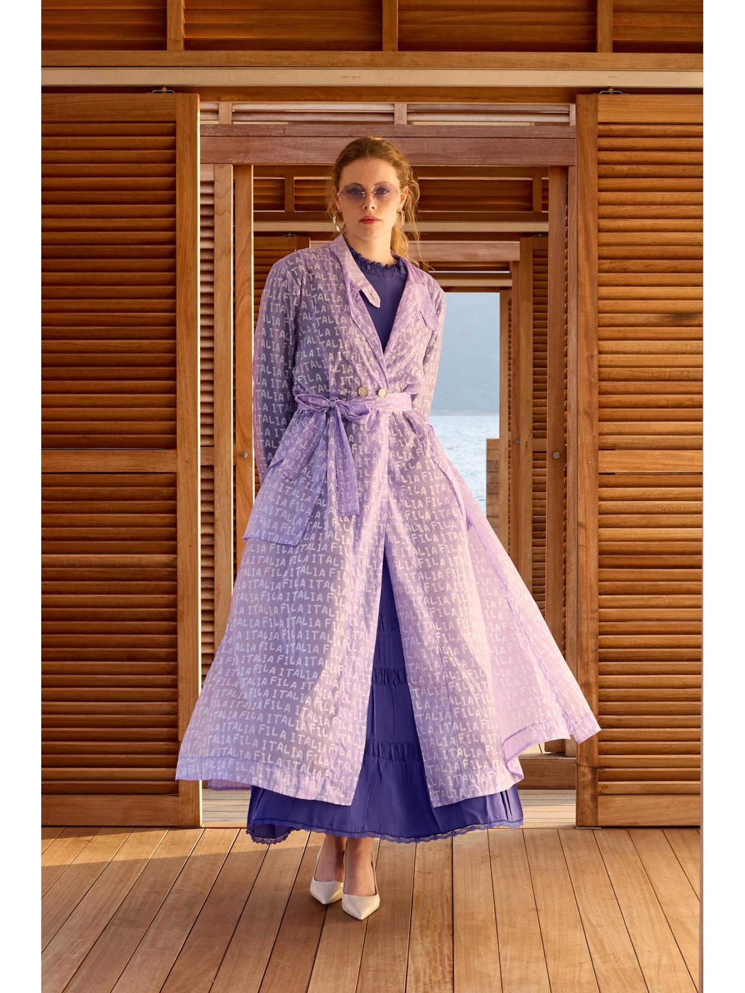 Misswhence Yumuşak Doku Rayon Baskılı Kap 35400