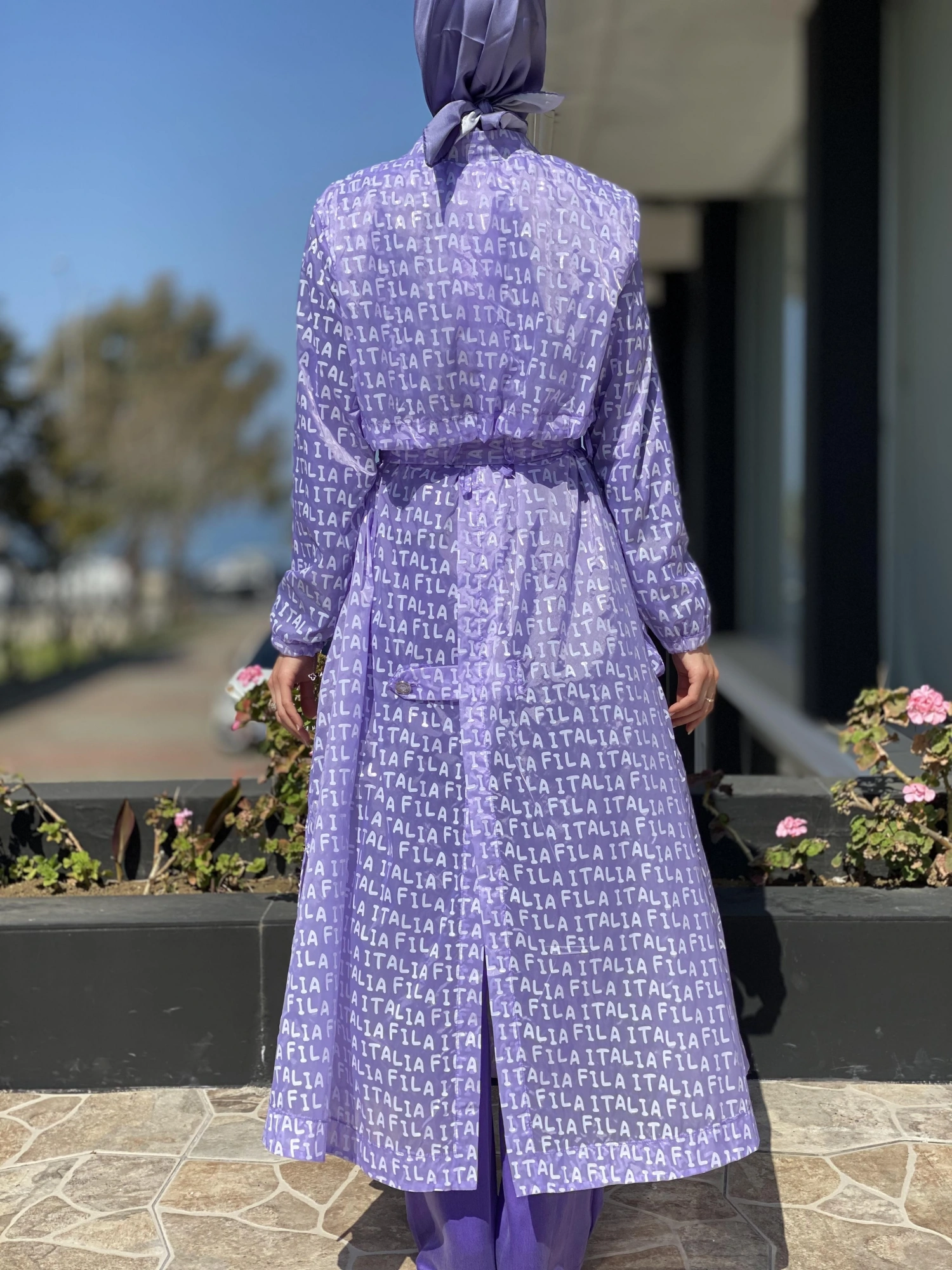 Misswhence Yumuşak Doku Rayon Baskılı Kap 35400