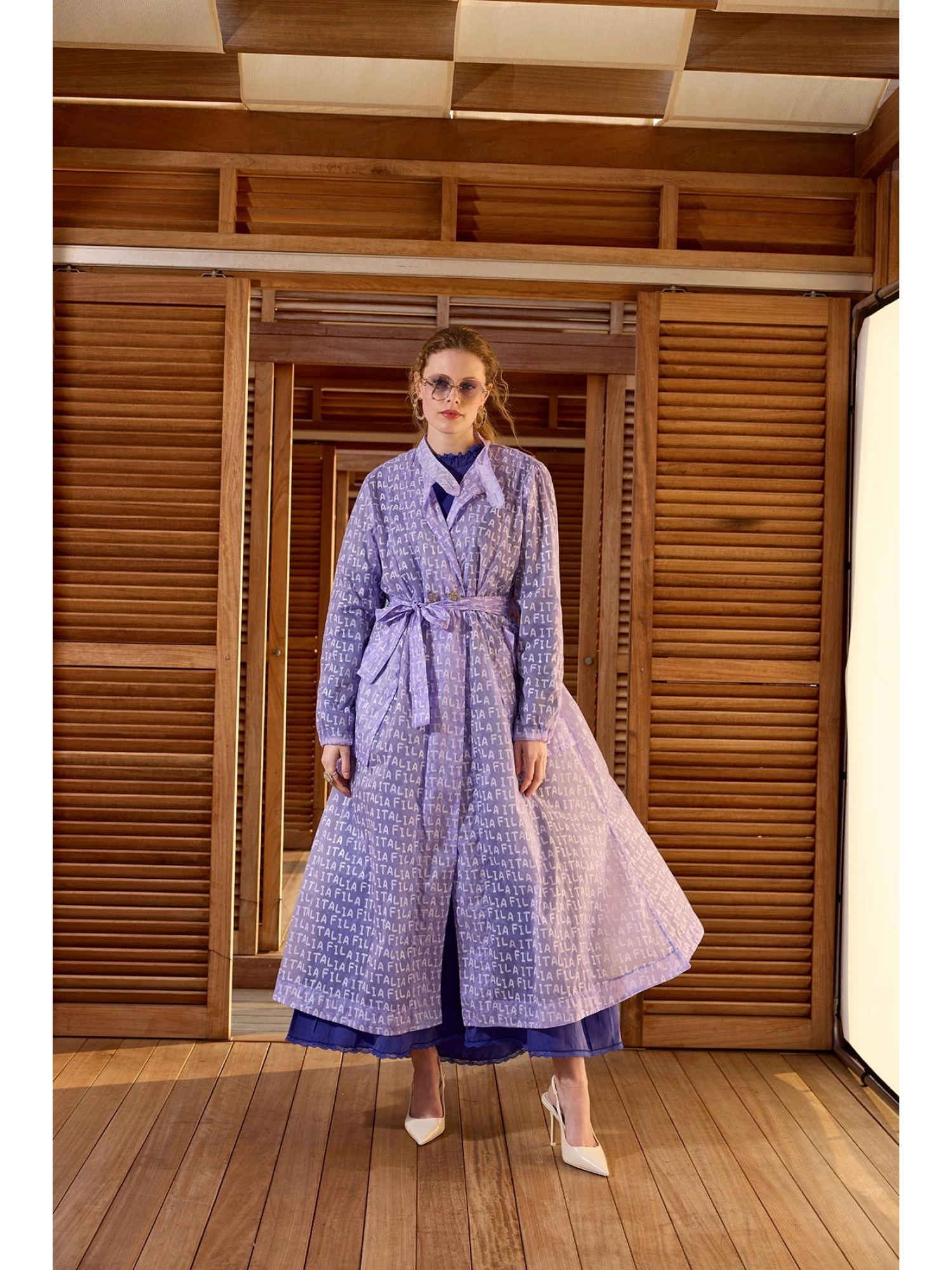 Misswhence Yumuşak Doku Rayon Baskılı Kap 35400