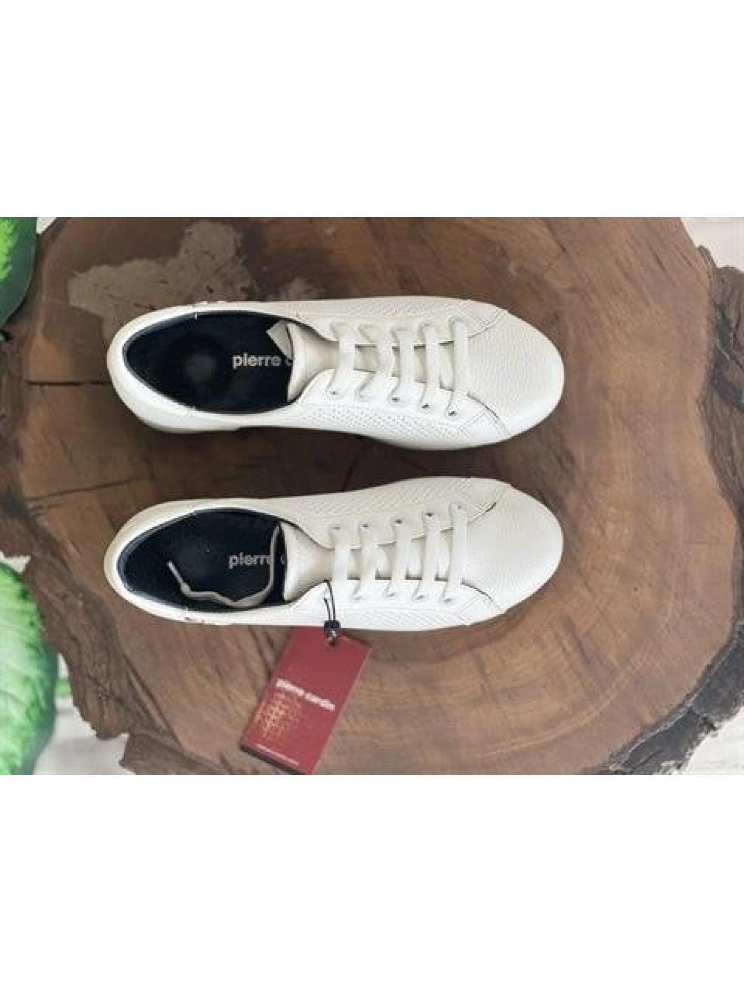 Pierre Cardin Bağcıklı Beyaz Sneaker Kadın Ayakkabı 52245