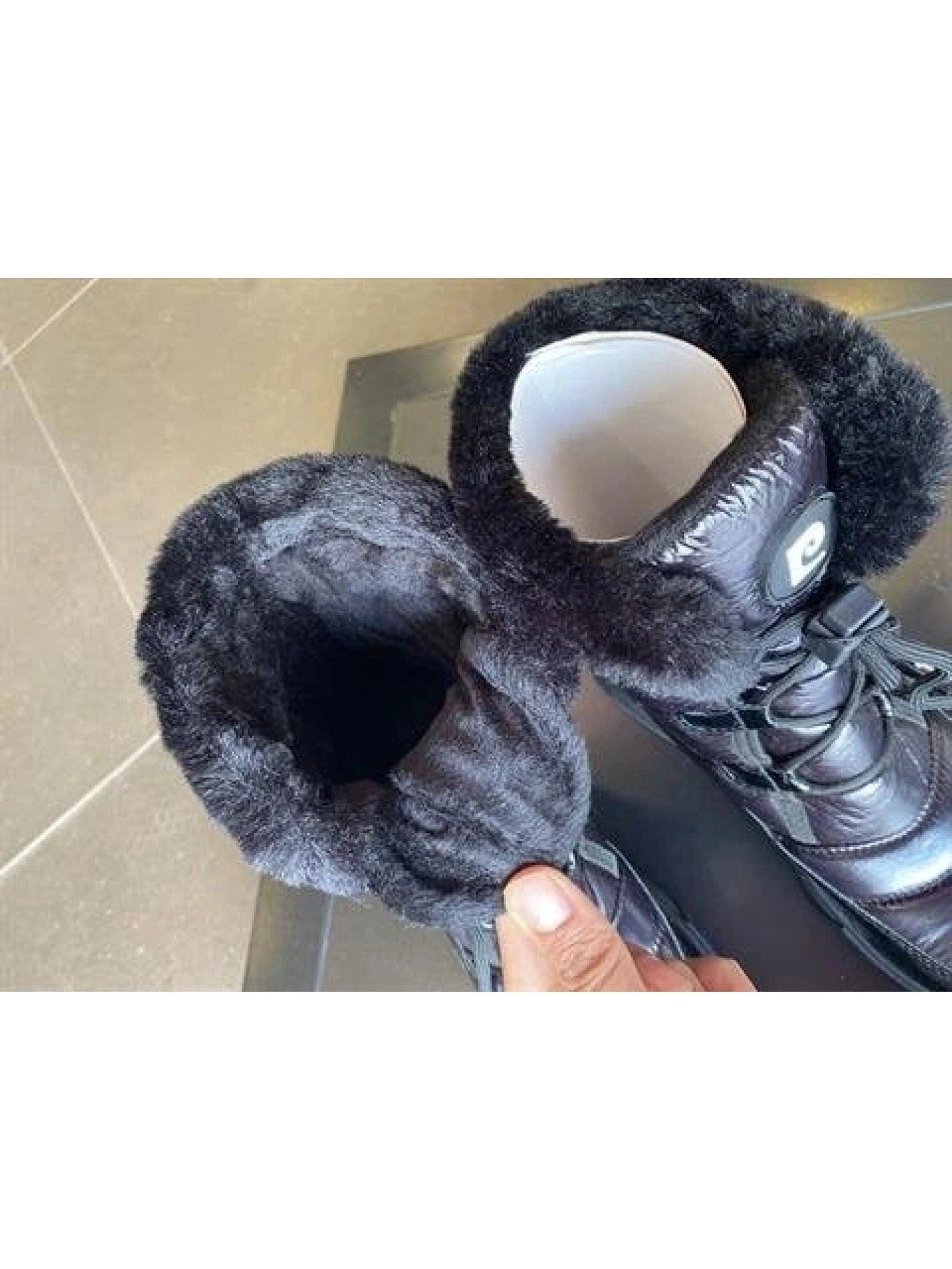 Pierre Cardin Siyah Rugan Bağcıklı Bot 52595