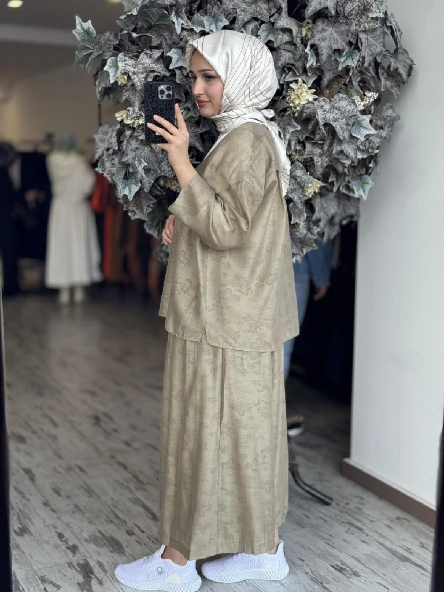 QooQ Store Azur Kimono Pantolon Takım 25SS626