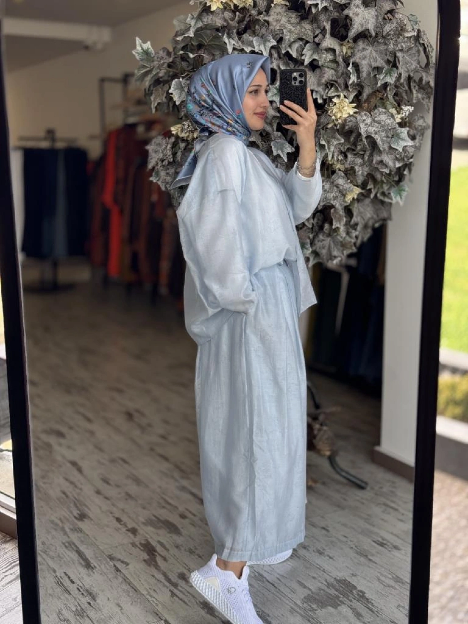 QooQ Store Azur Kimono Pantolon Takım 25SS626