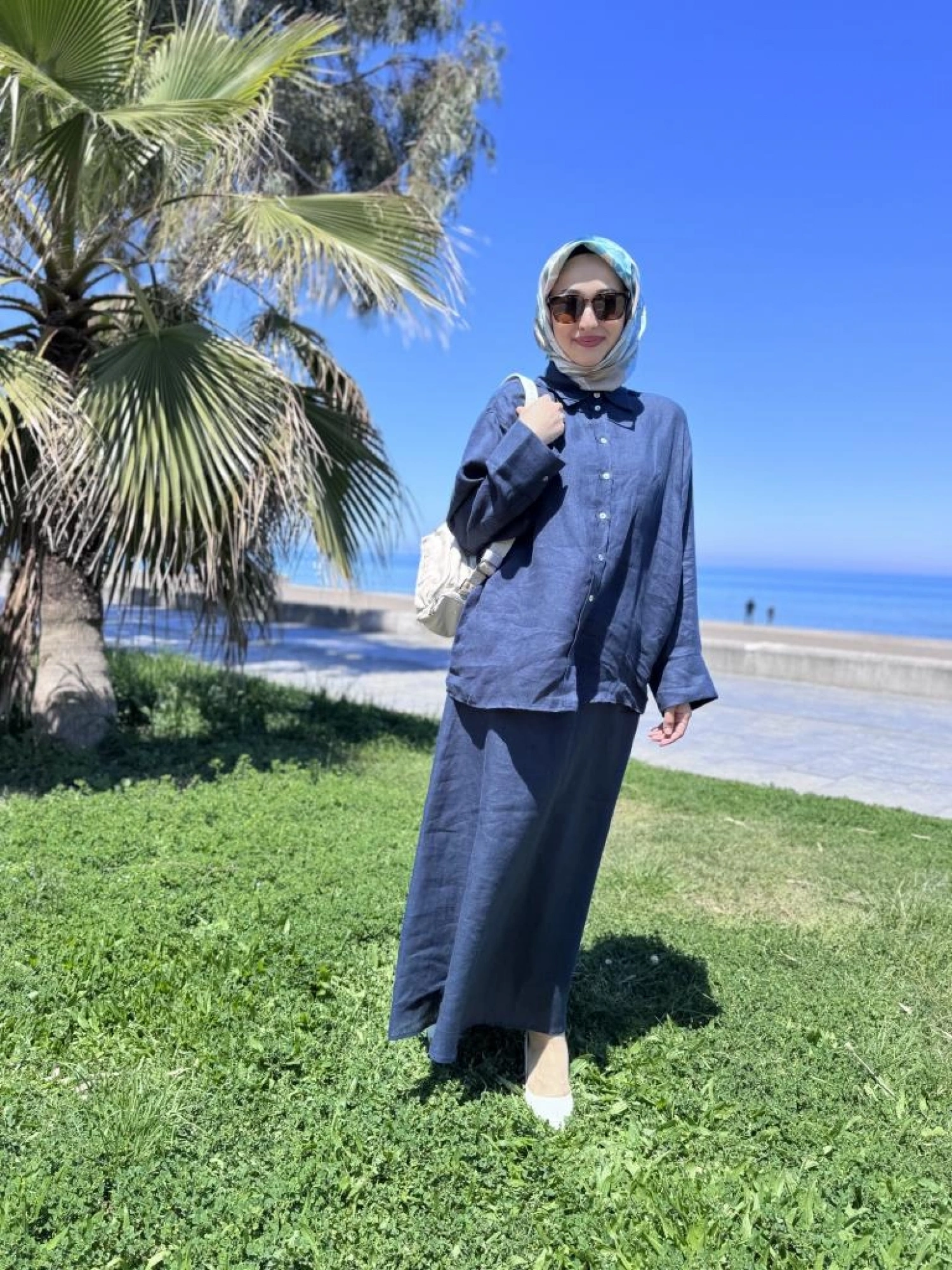 QooQ Store Lin Keten Gömlek 25SS212