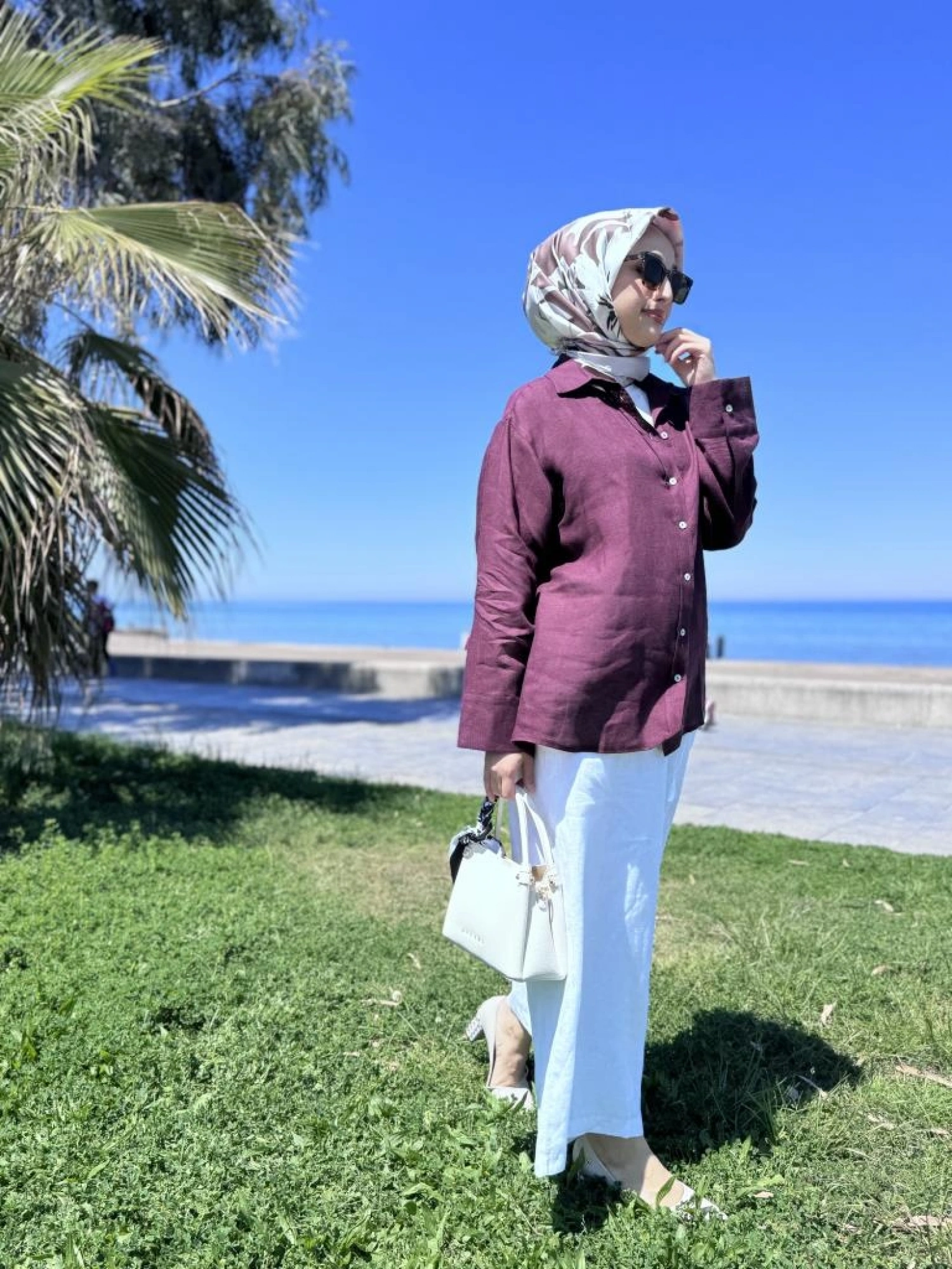 QooQ Store Lin Keten Gömlek 25SS212