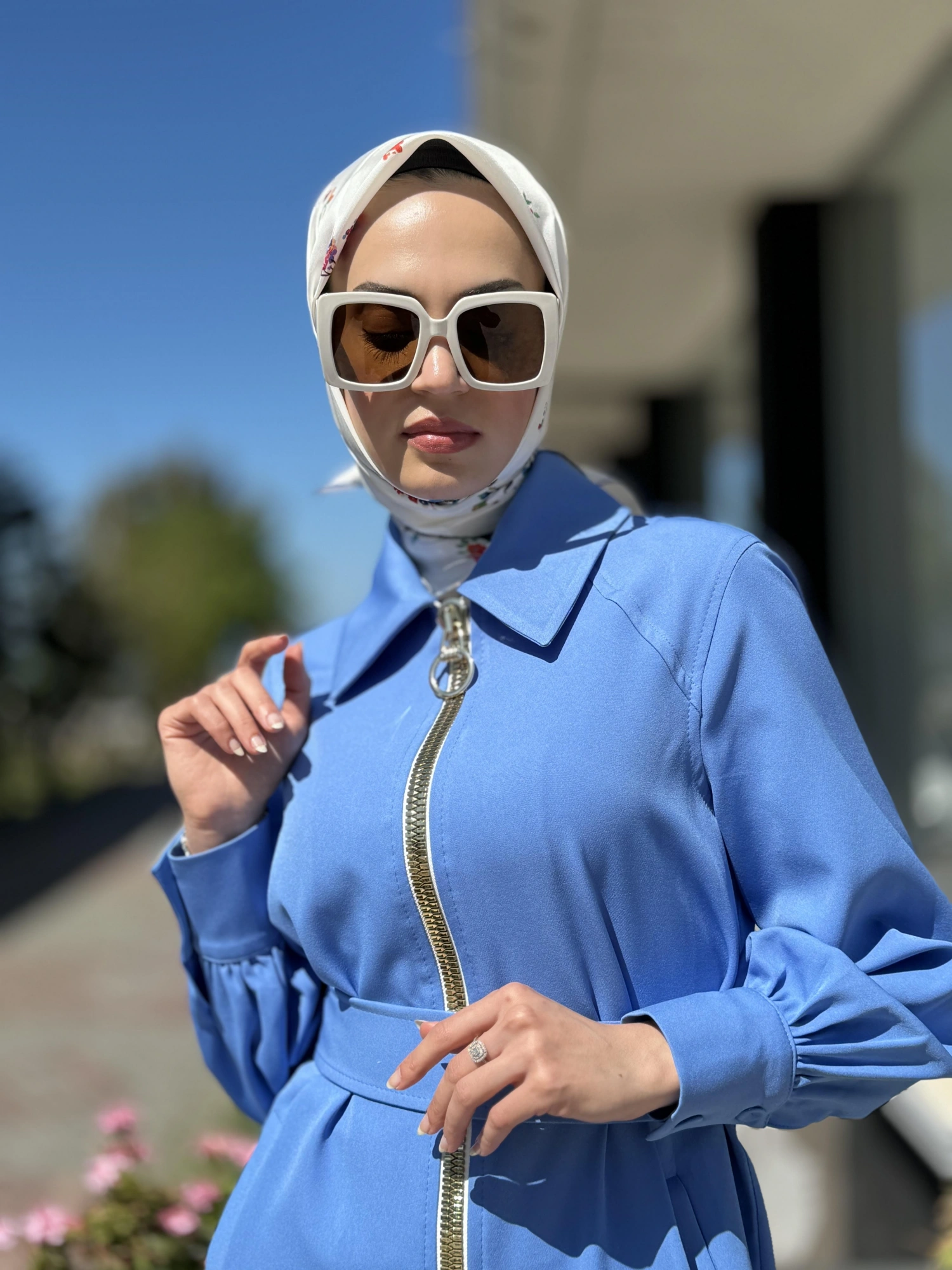 Qupra Fermuarlı Ceket  Pantolon Takım QAY62097