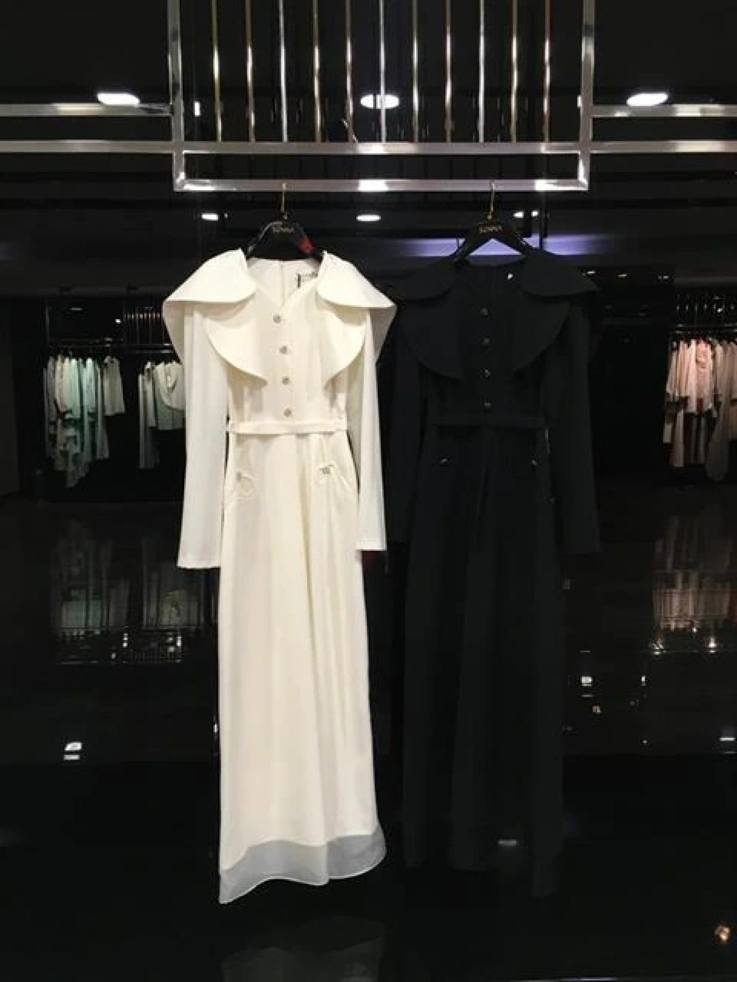 SENNA Arcıa Siyah Tesettür Abiye Elbise 3010S23