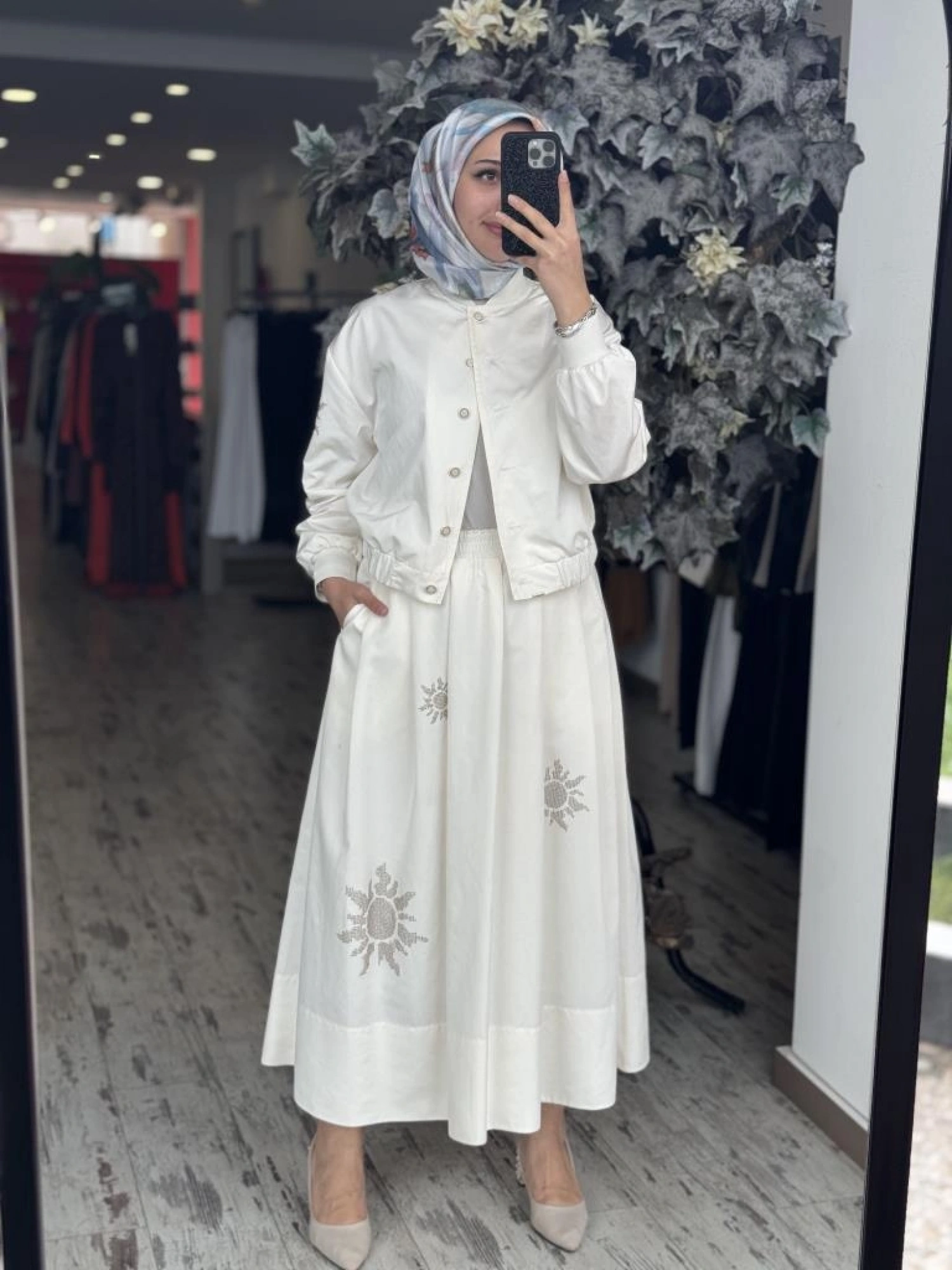 SENNA Bomber Ceket Etek Takım SD40002