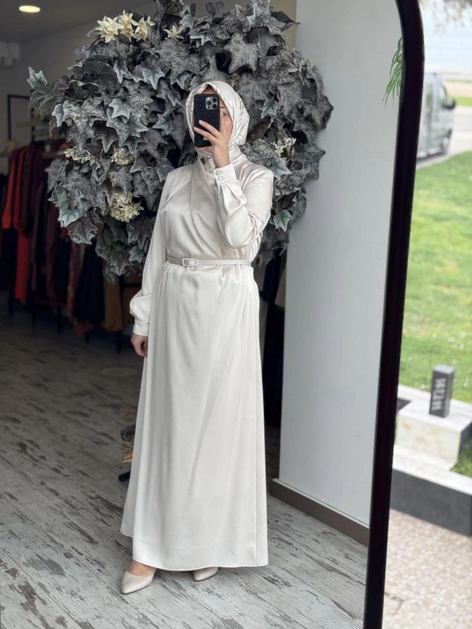 SENNA Cristalle Tesettür Abiye Dress SD30171