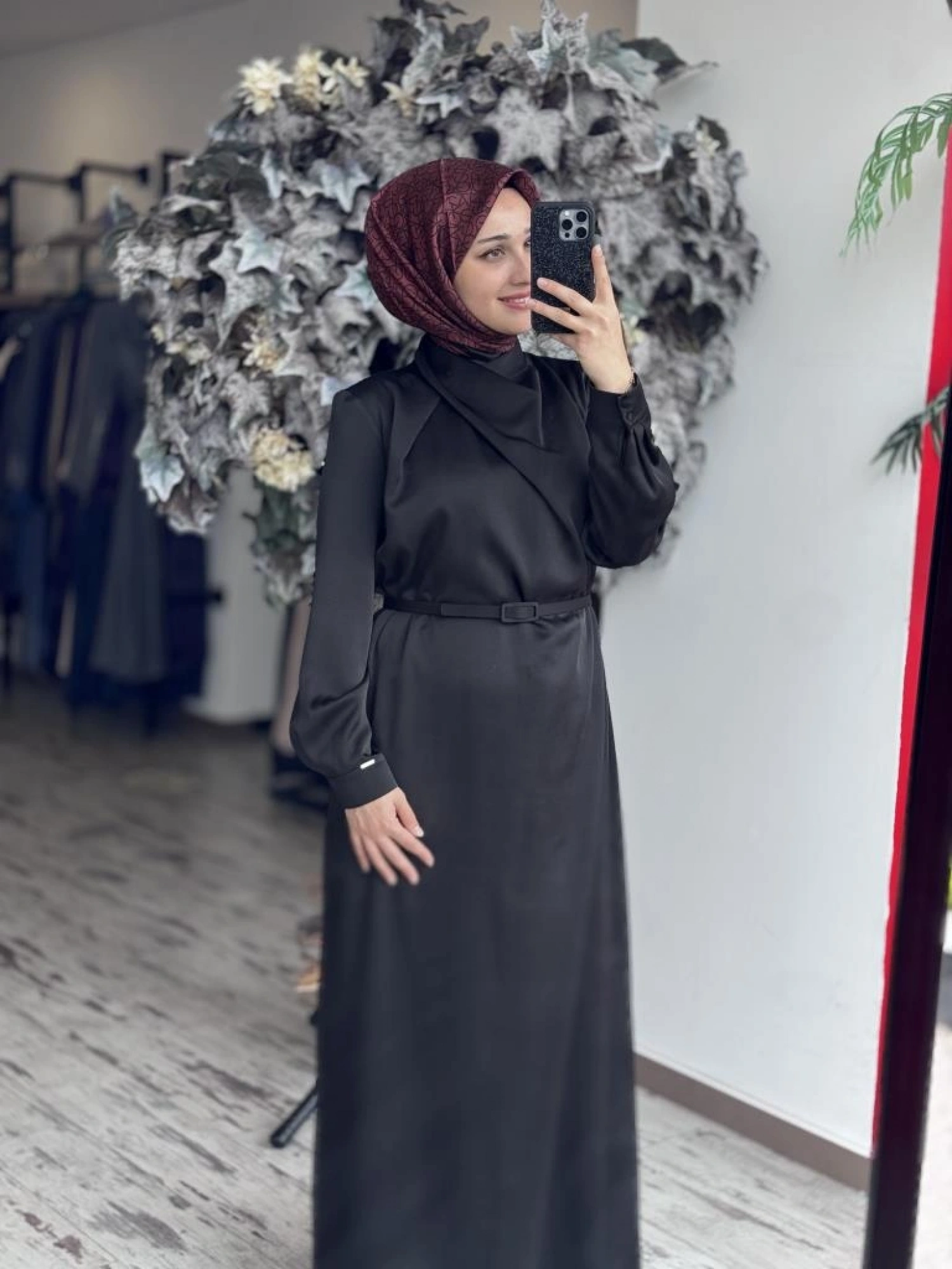 SENNA Cristalle Tesettür Abiye Dress SD30171