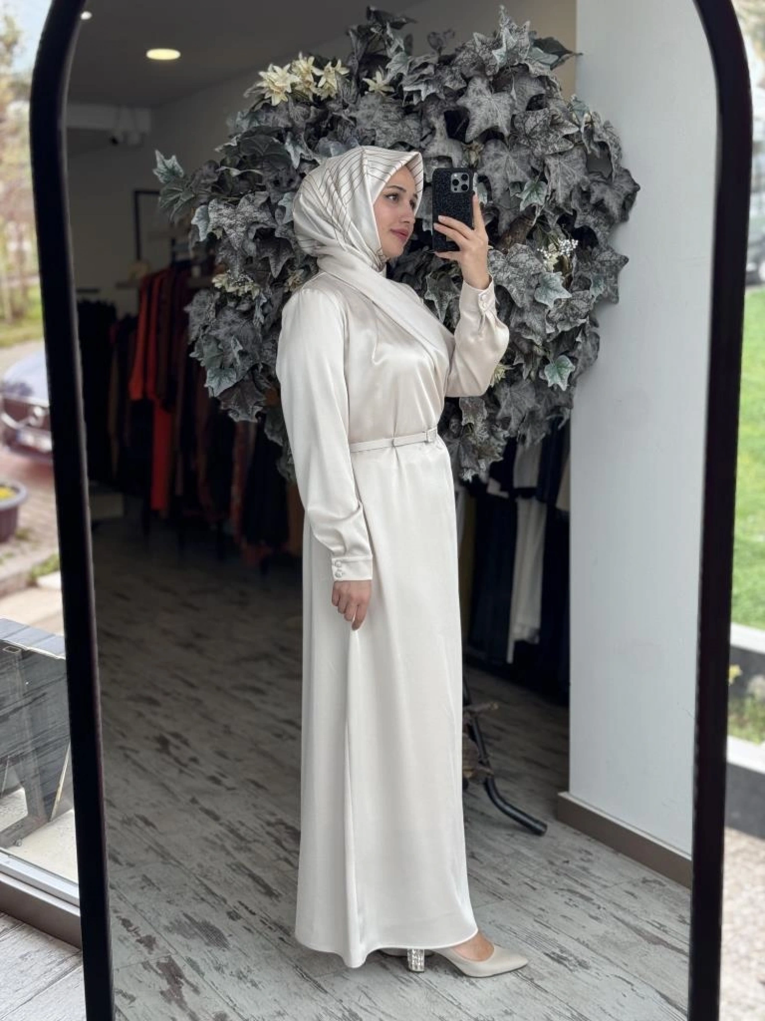 SENNA Cristalle Tesettür Abiye Dress SD30171