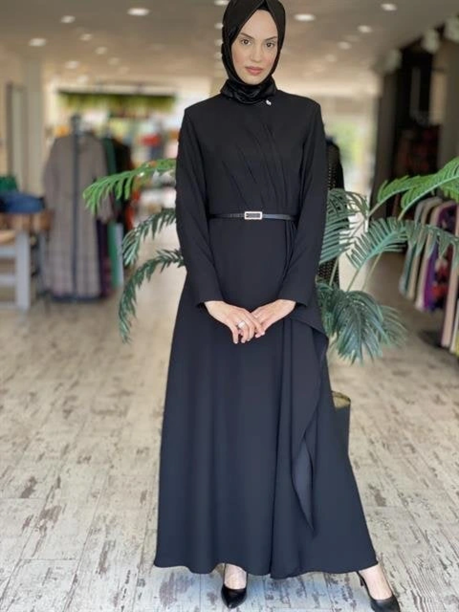 SENNA Fame Siyah Abiye Elbise 3009S23