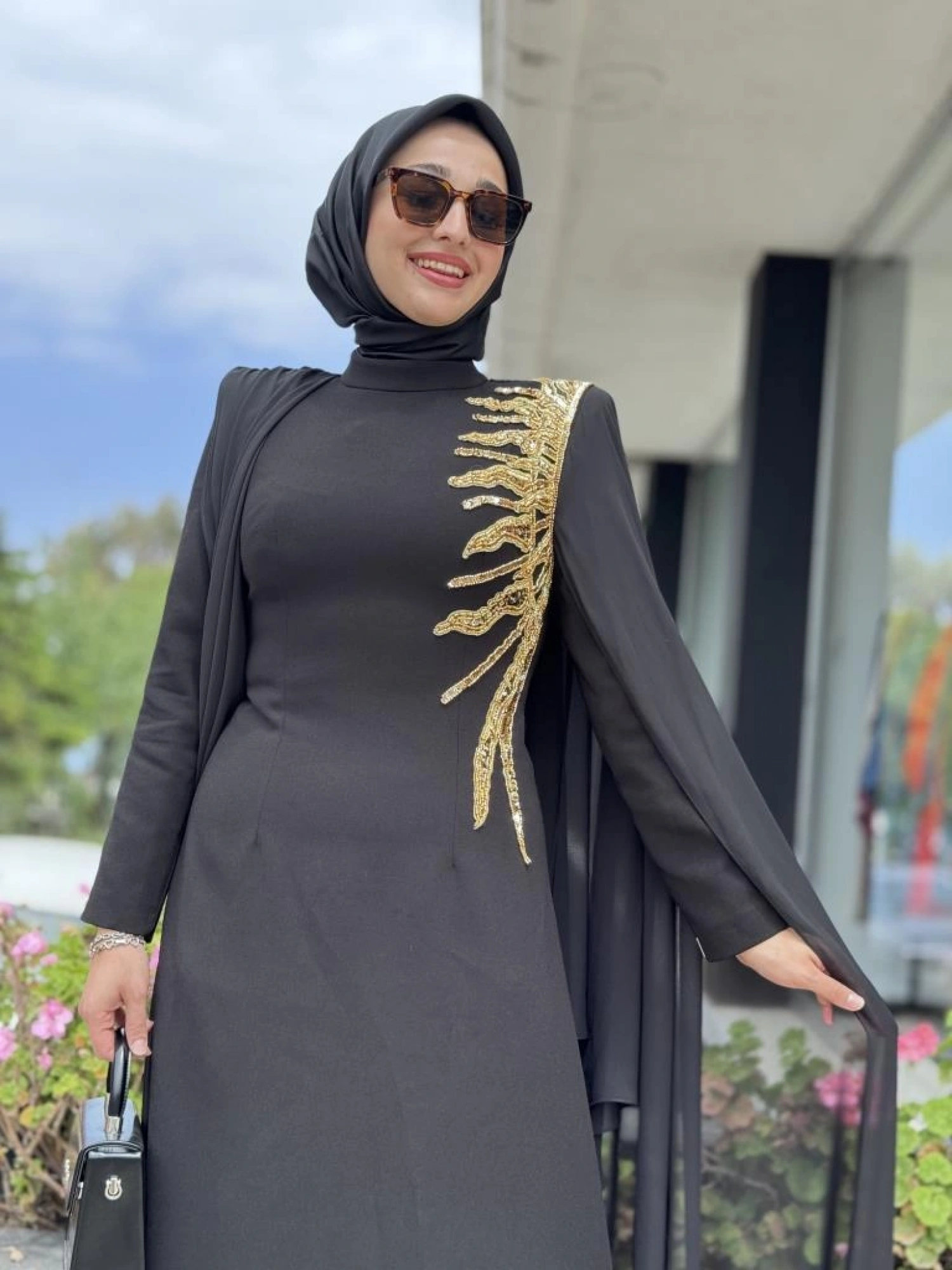 SENNA Helia Tesettür Abiye Dress SD2530027