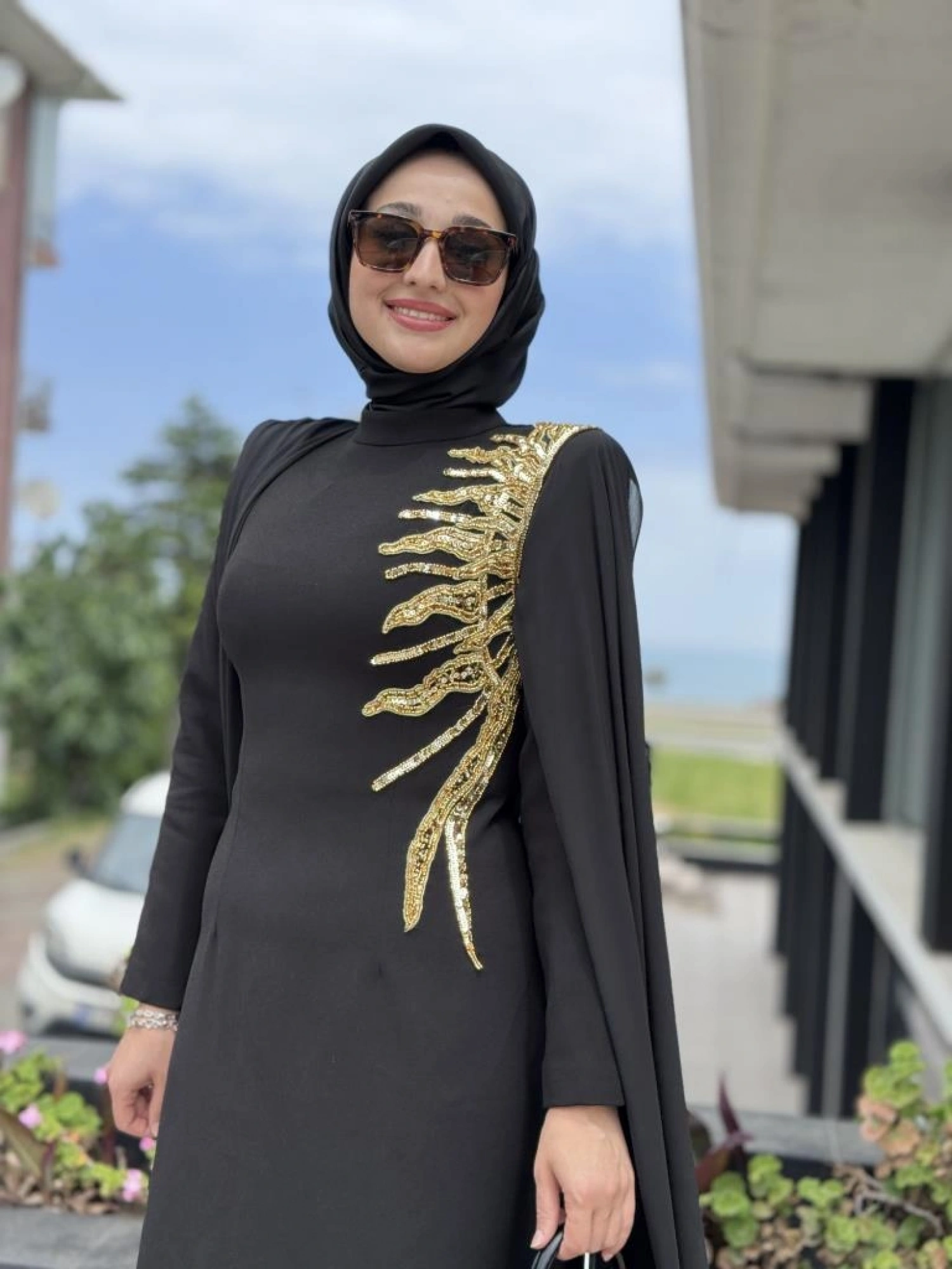 SENNA Helia Tesettür Abiye Dress SD2530027