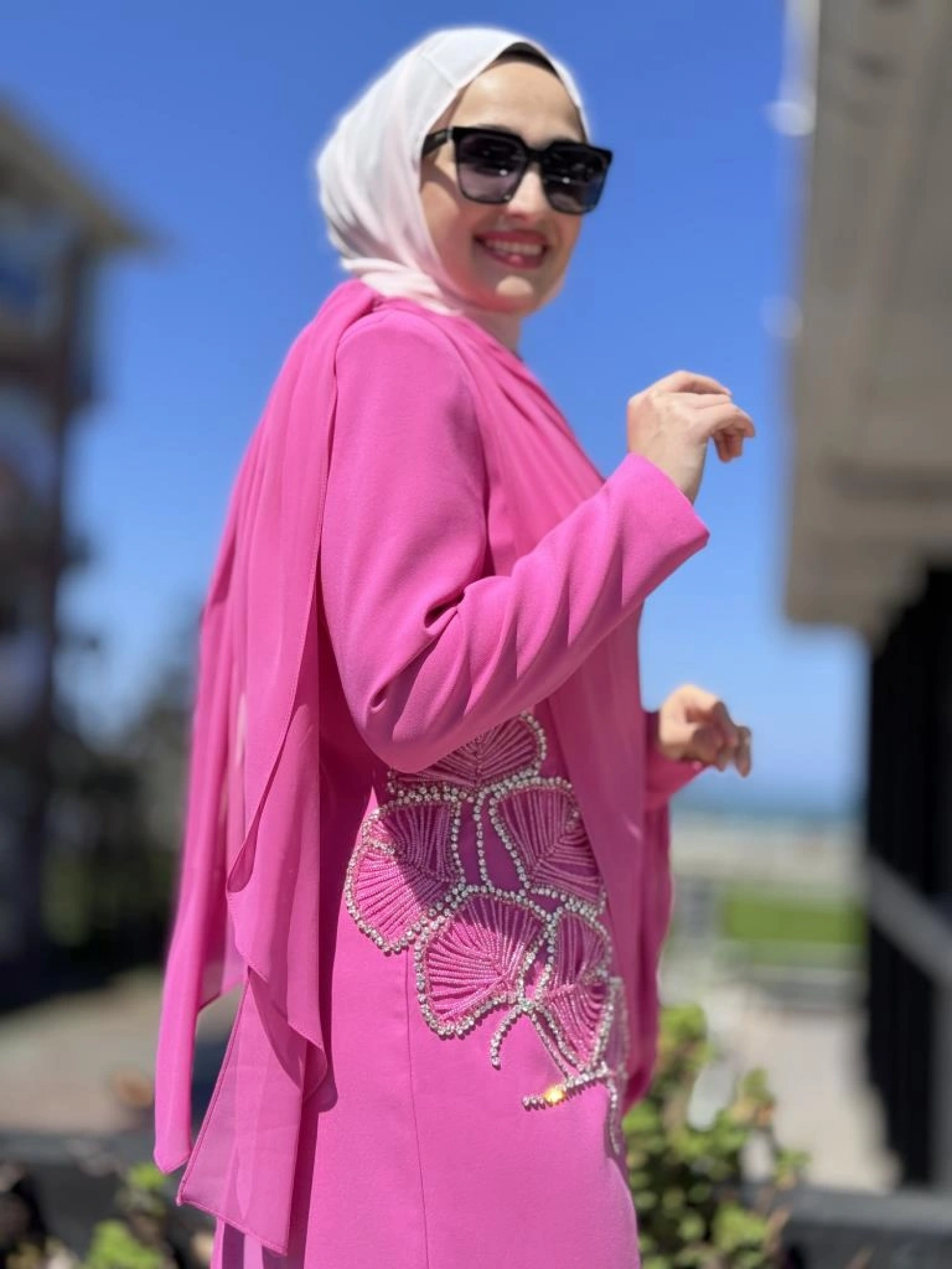 SENNA Peony Tesettür Abiye Elbise SD2530016