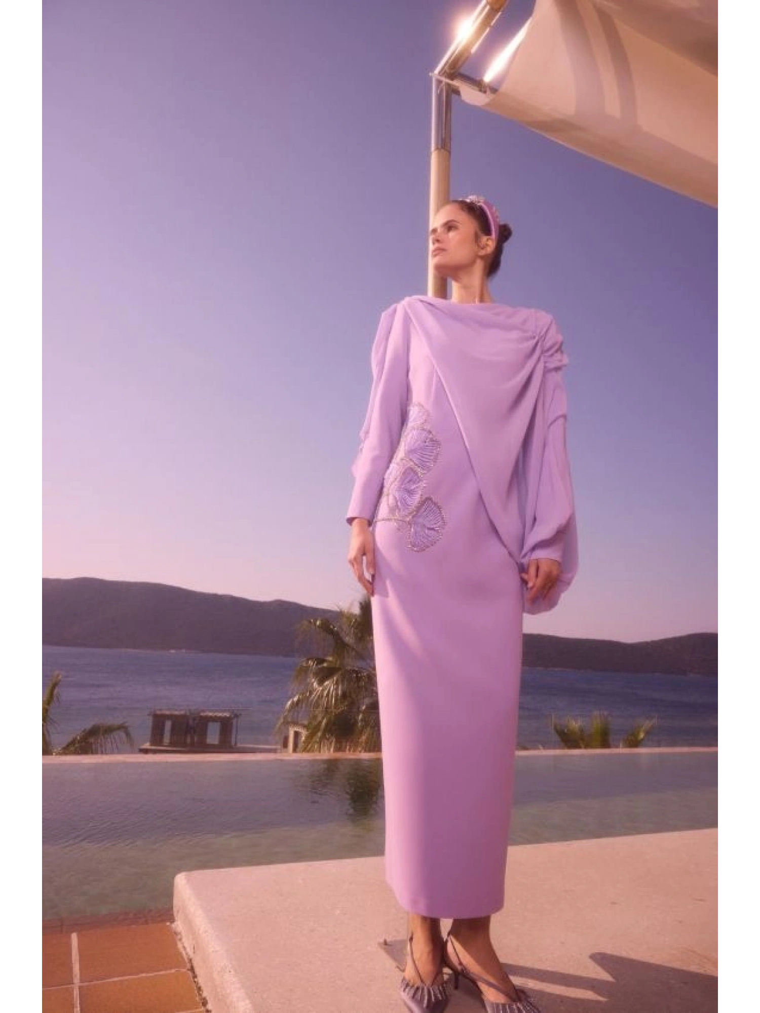 SENNA Peony Tesettür Abiye Elbise SD2530016