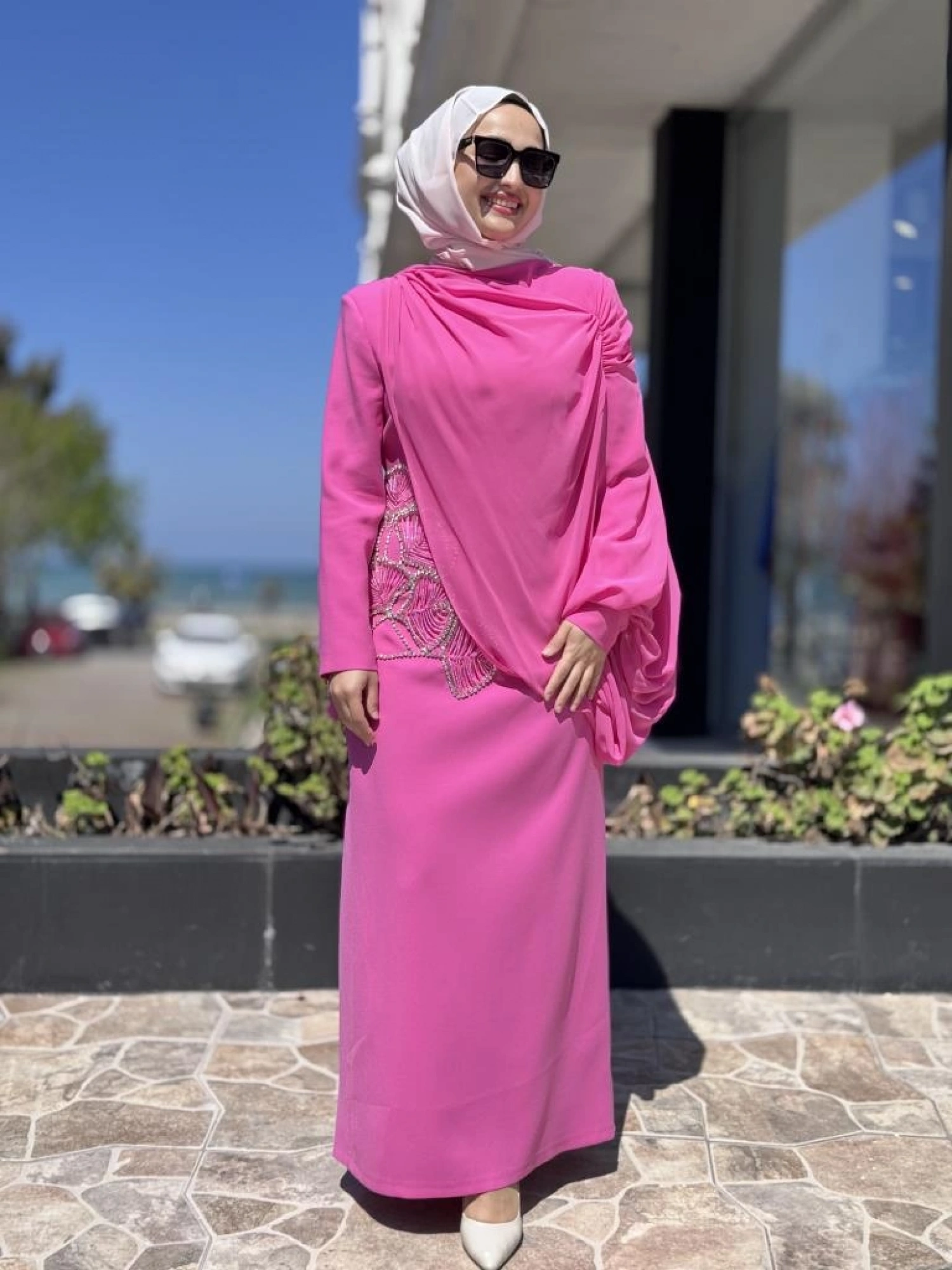 SENNA Peony Tesettür Abiye Elbise SD2530016