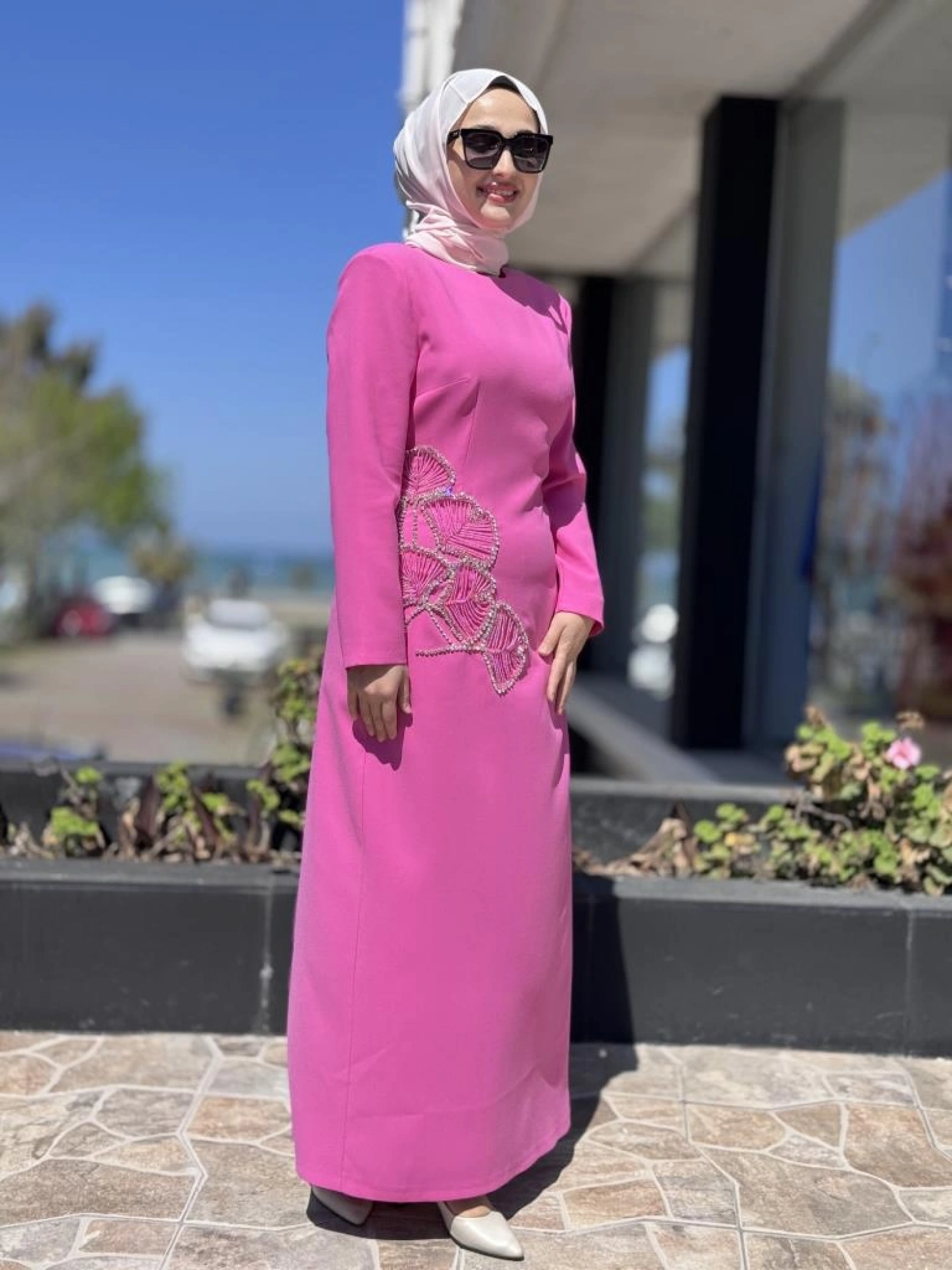 SENNA Peony Tesettür Abiye Elbise SD2530016