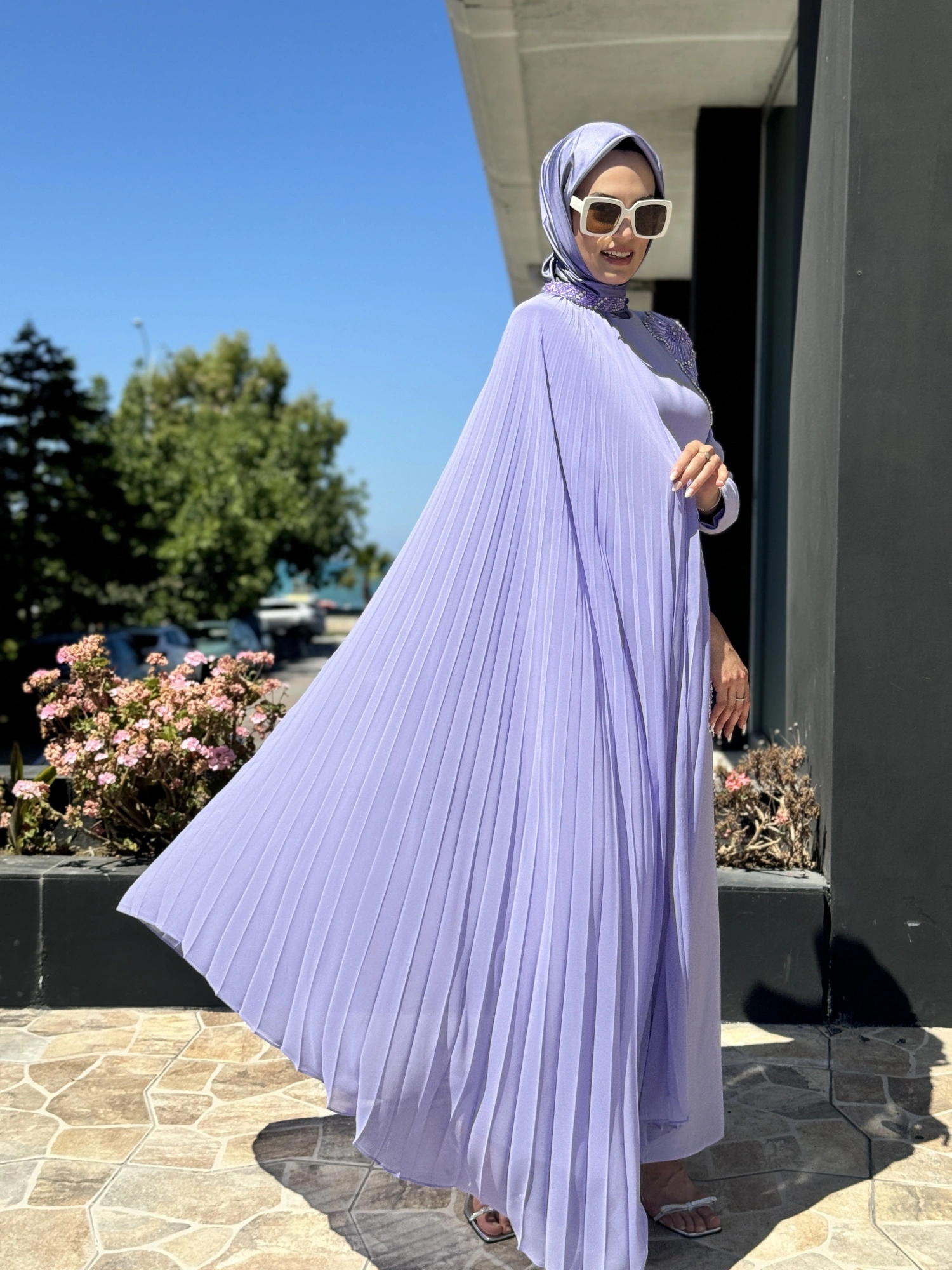 SENNA Rosaline Tesettür Abiye Dress SD30043