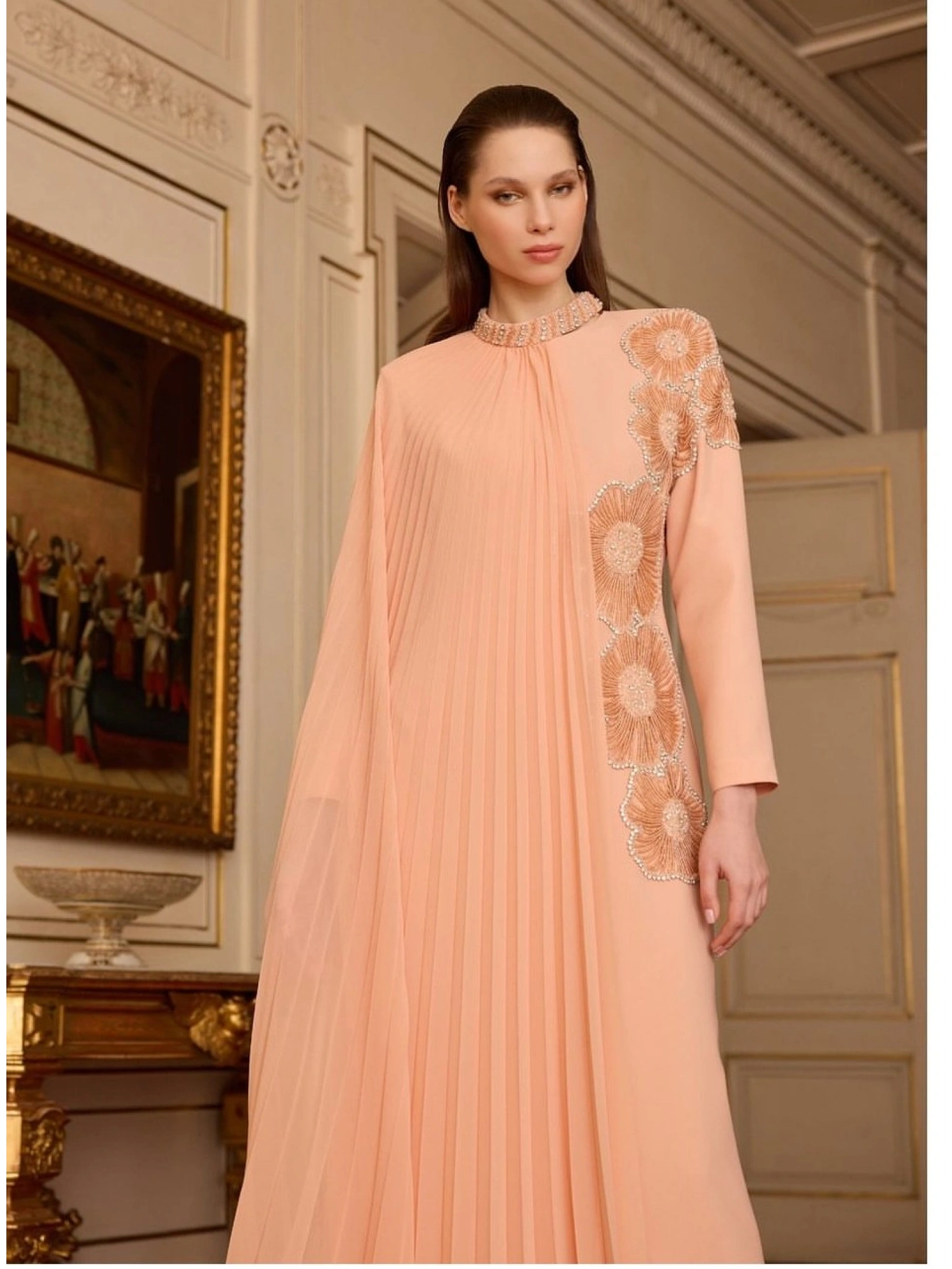 SENNA Rosaline Tesettür Abiye Dress SD30043