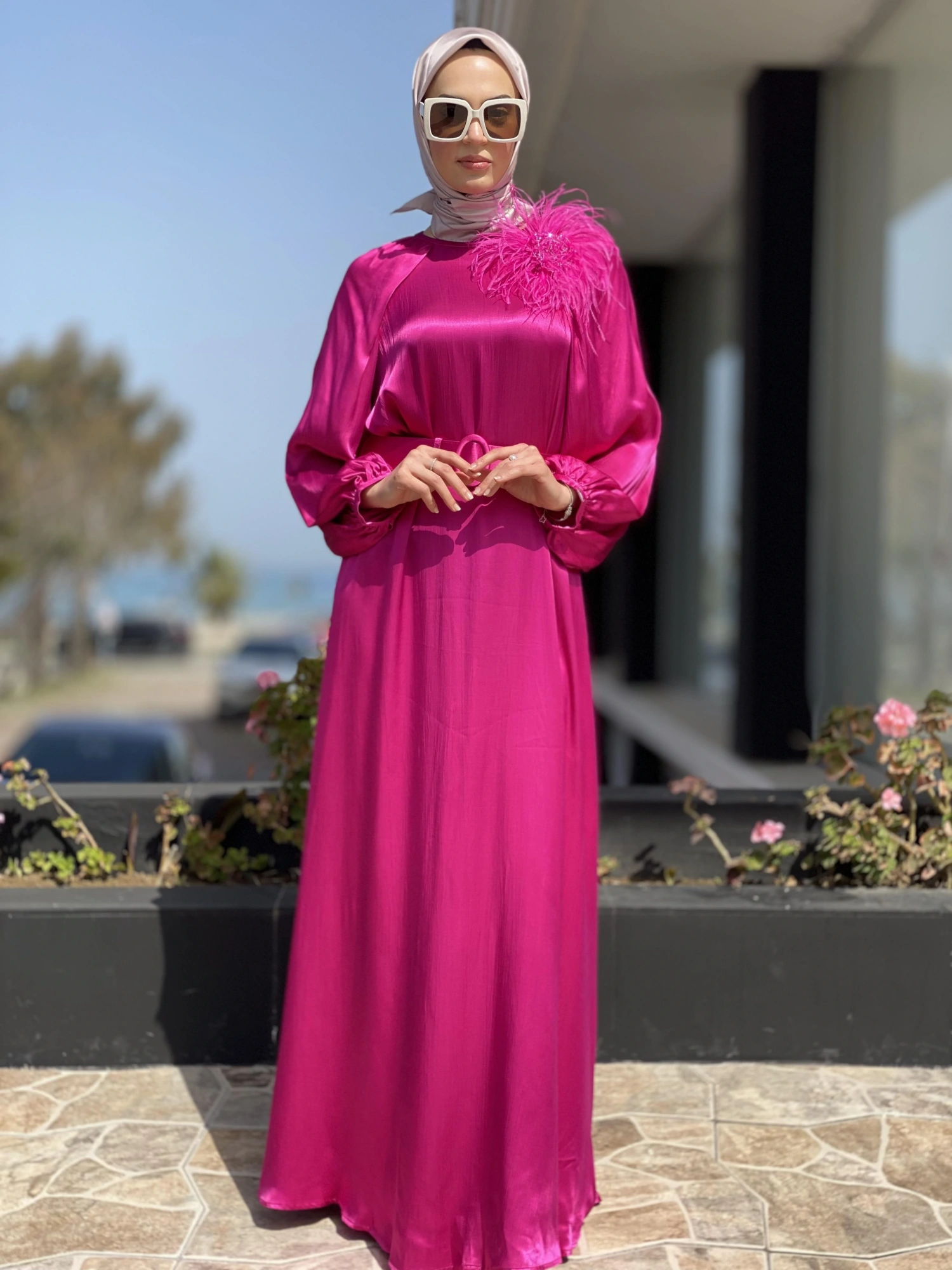 SENNA Rosana Dress Tesettür Abiye SD30040