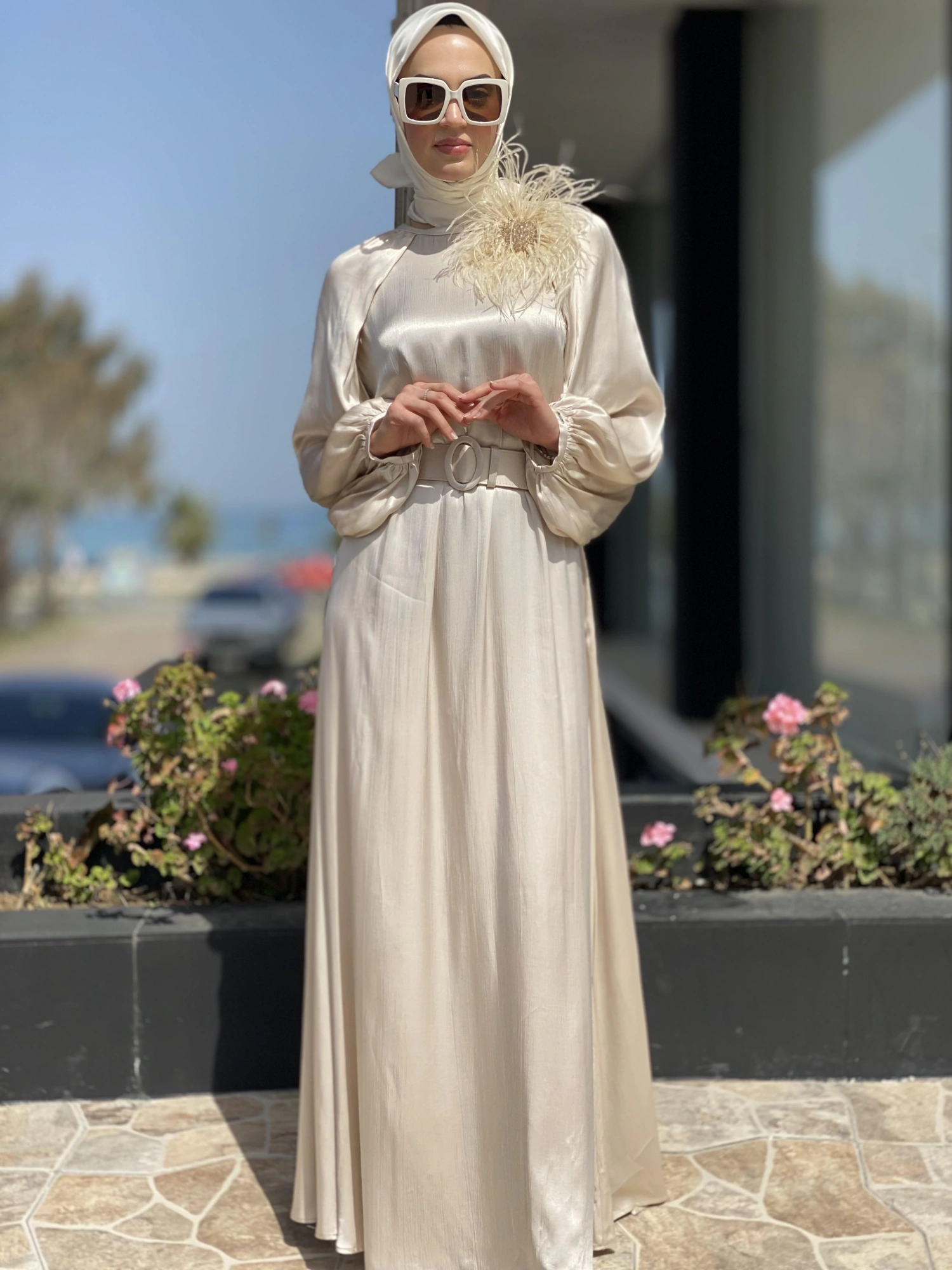 SENNA Rosana Dress Tesettür Abiye SD30040