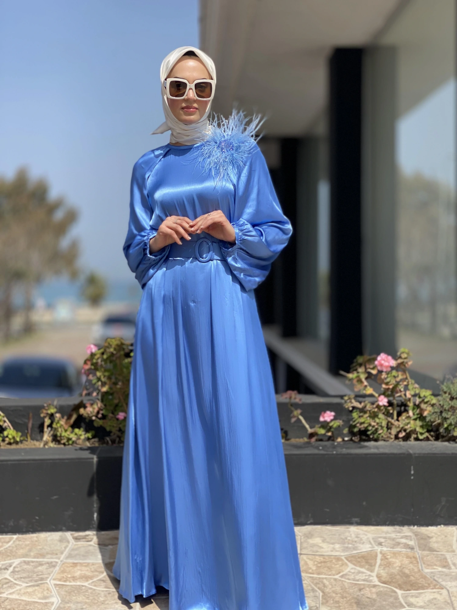 SENNA Rosana Dress Tesettür Abiye SD30040