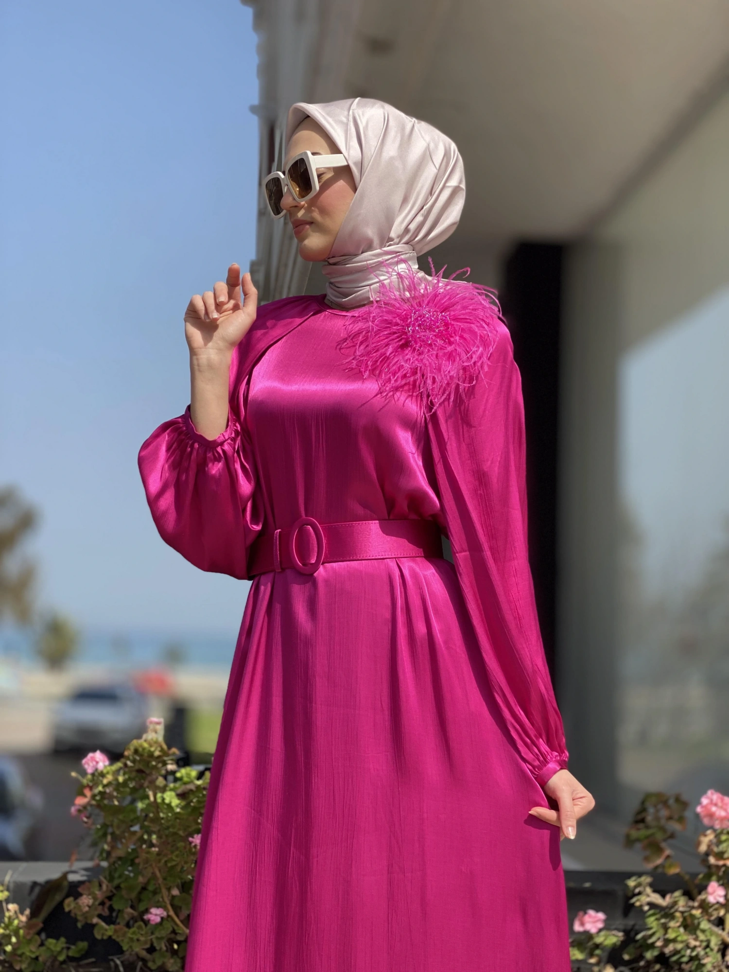 SENNA Rosana Dress Tesettür Abiye SD30040