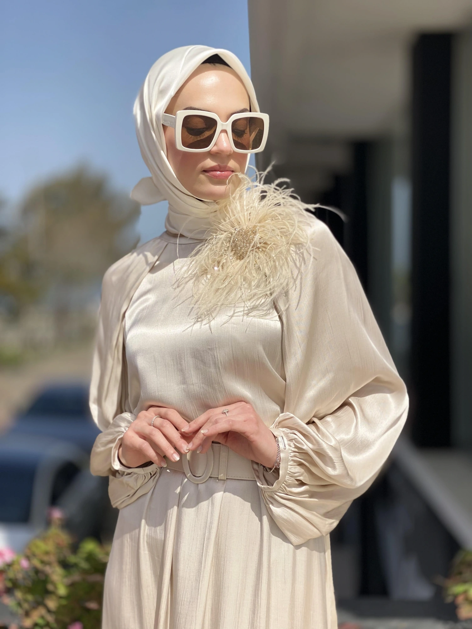 SENNA Rosana Dress Tesettür Abiye SD30040