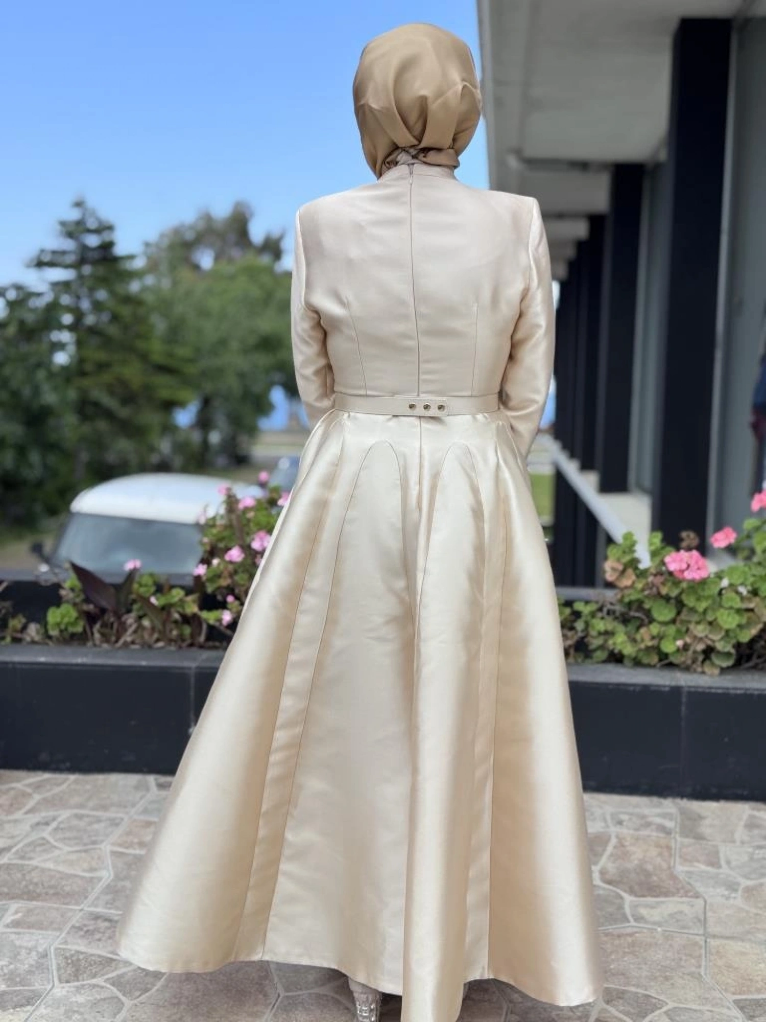 SENNA Scarlet Tesettür Abiye Dress SD2530003