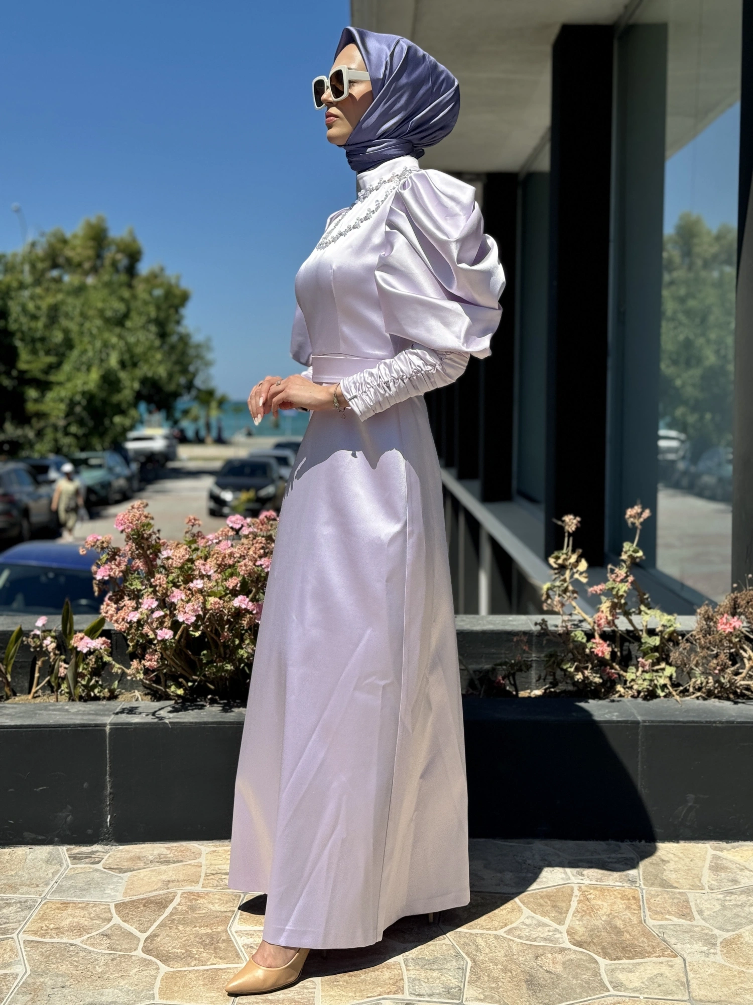 SENNA Shay Tesettür Abiye Dress SD30107