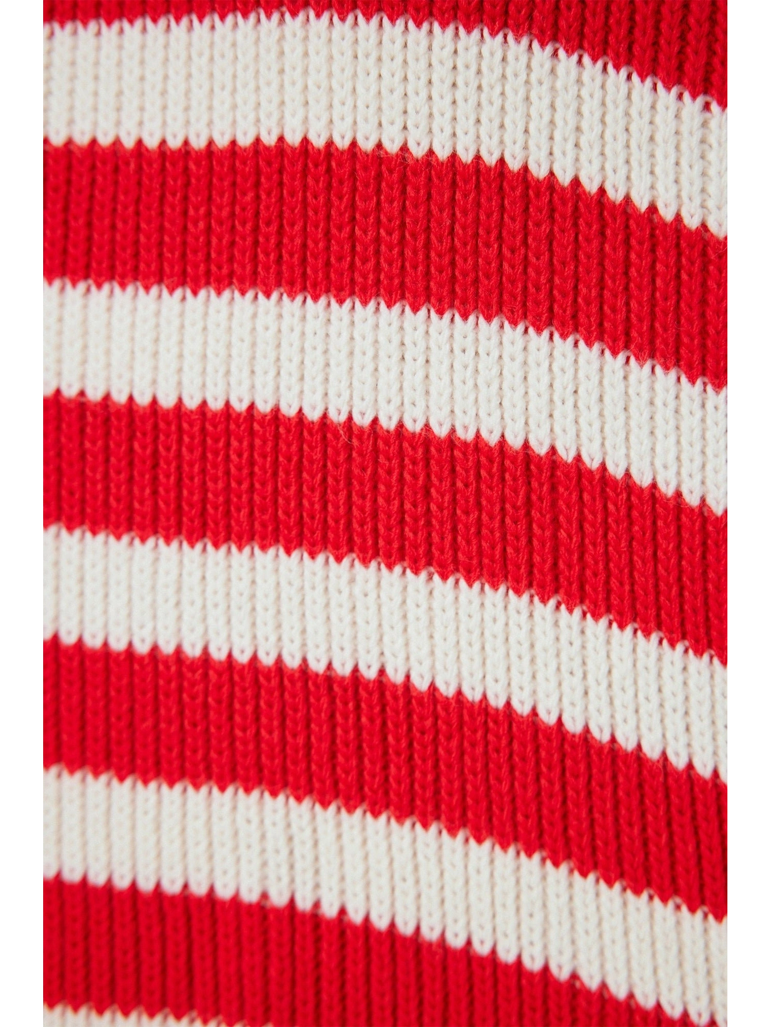 Touche Gold Düğmeli Çizgili Kısa Hırka 24F1XD025